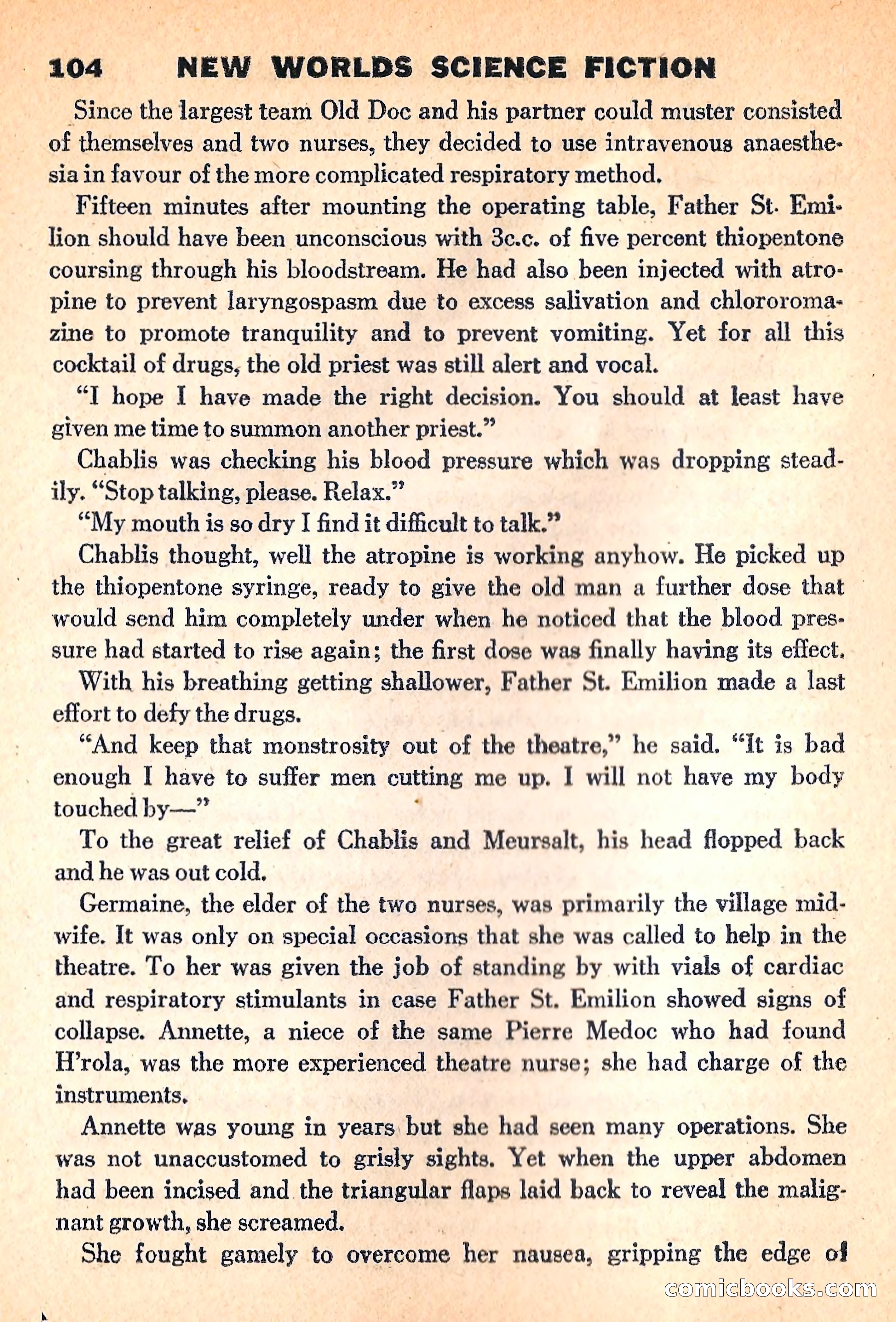 New Worlds Science Fiction, March 1960 — page 106 of 132