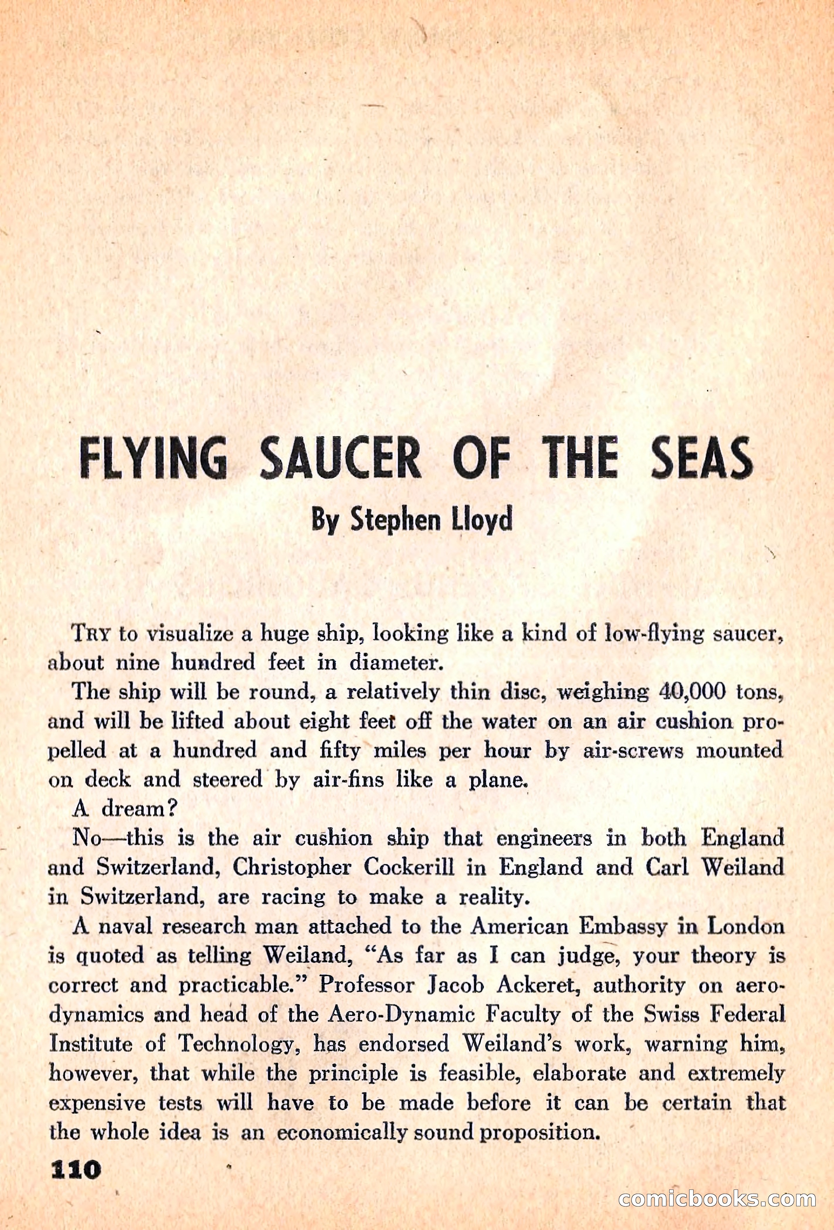 New Worlds Science Fiction, March 1960 — page 112 of 132