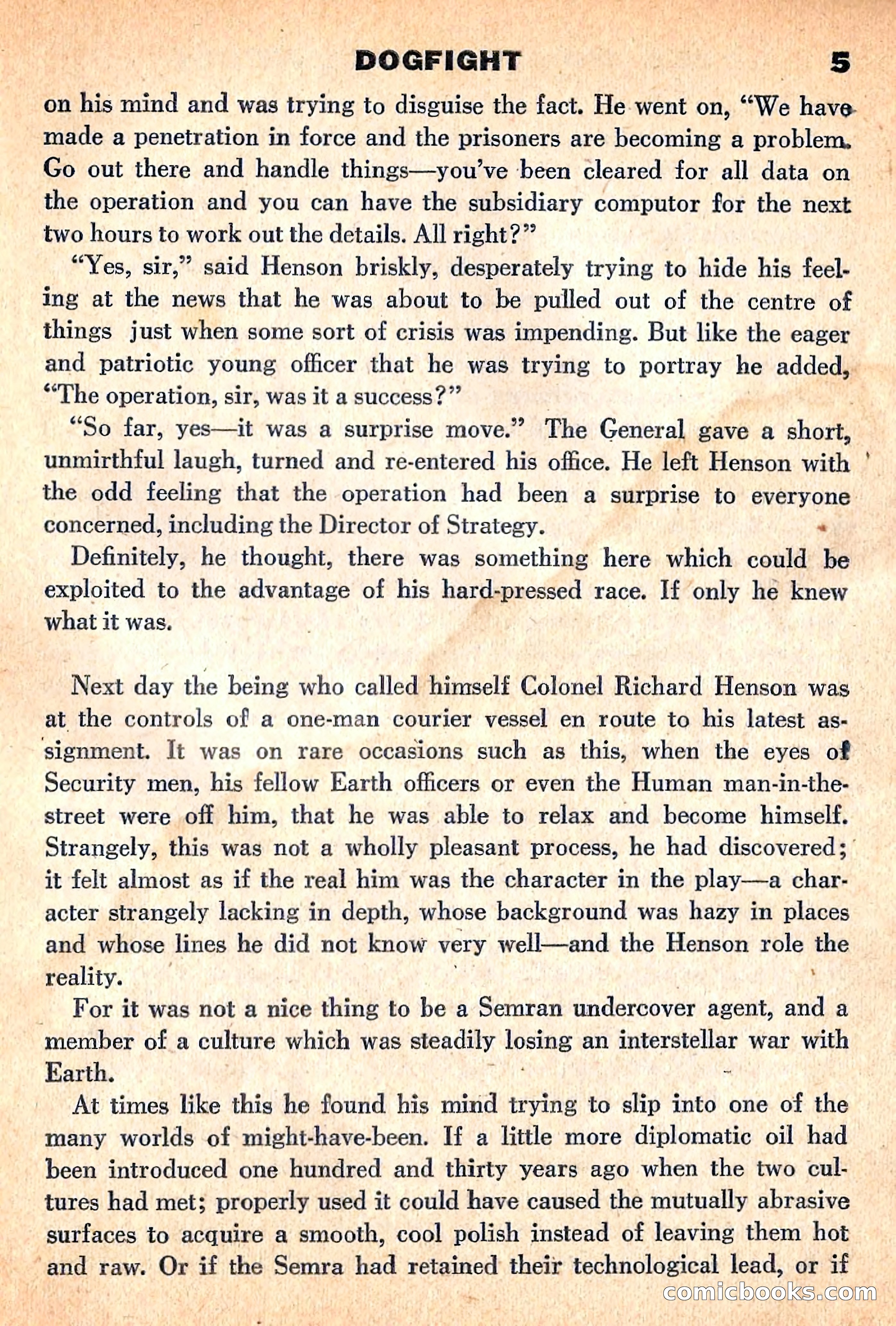 New Worlds Science Fiction, April 1960 — page 7 of 132