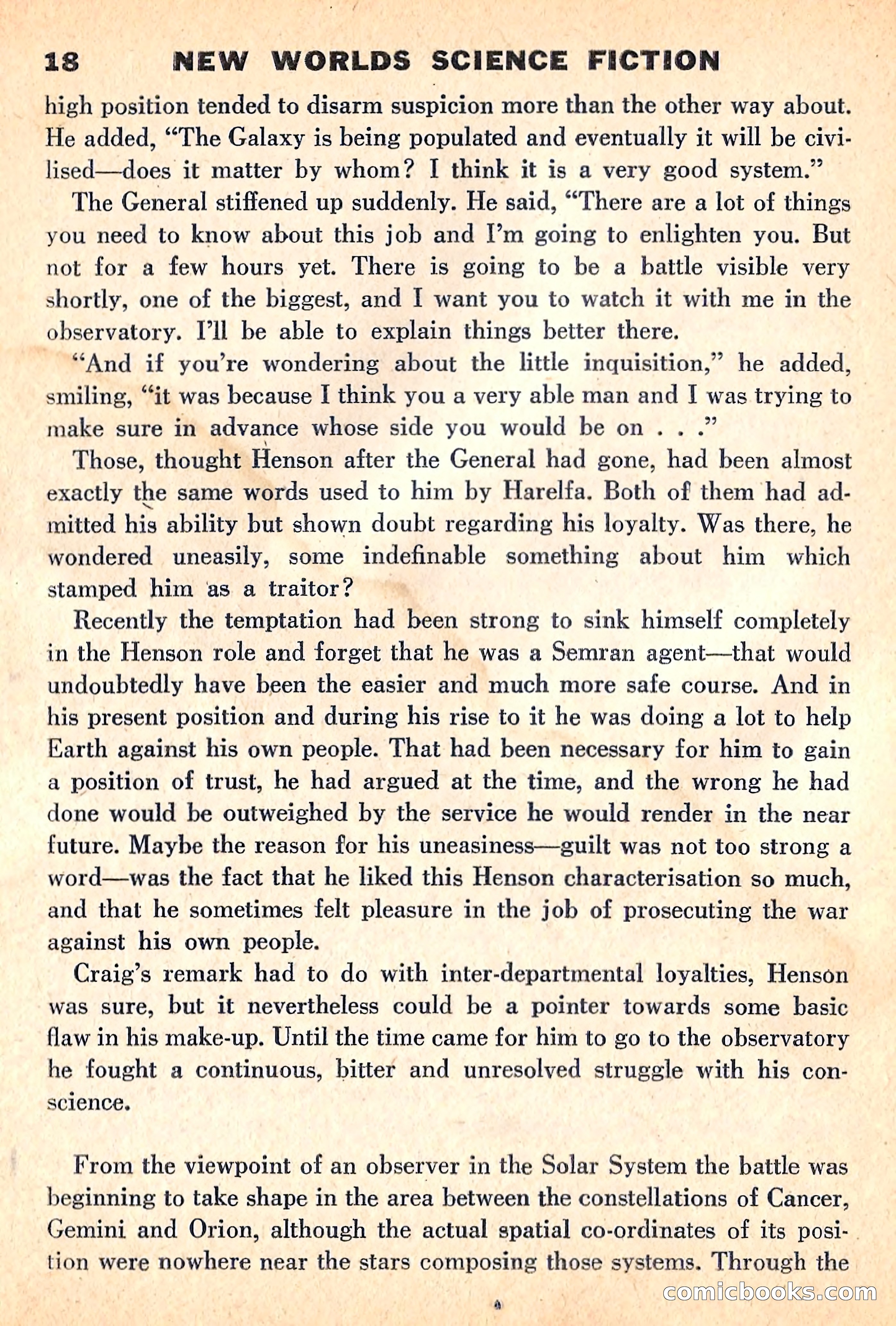 New Worlds Science Fiction, April 1960 — page 20 of 132