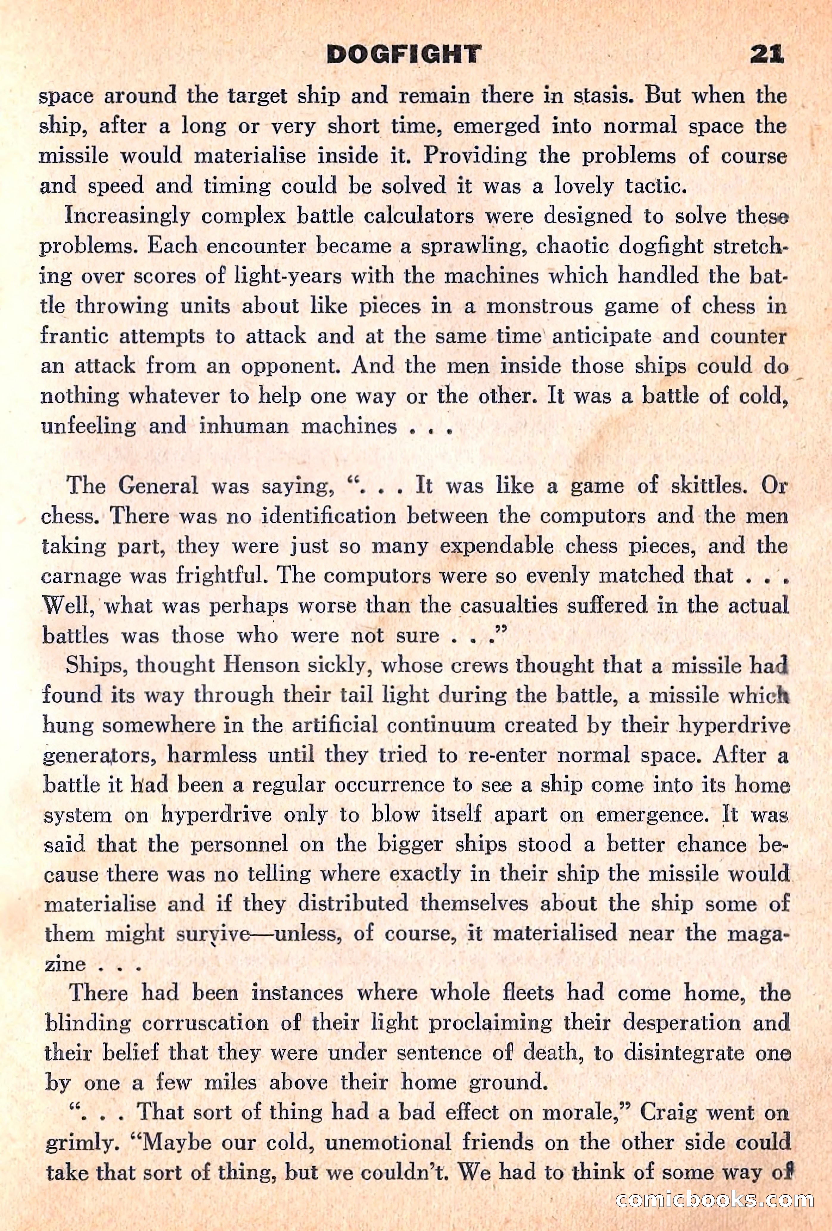 New Worlds Science Fiction, April 1960 — page 23 of 132