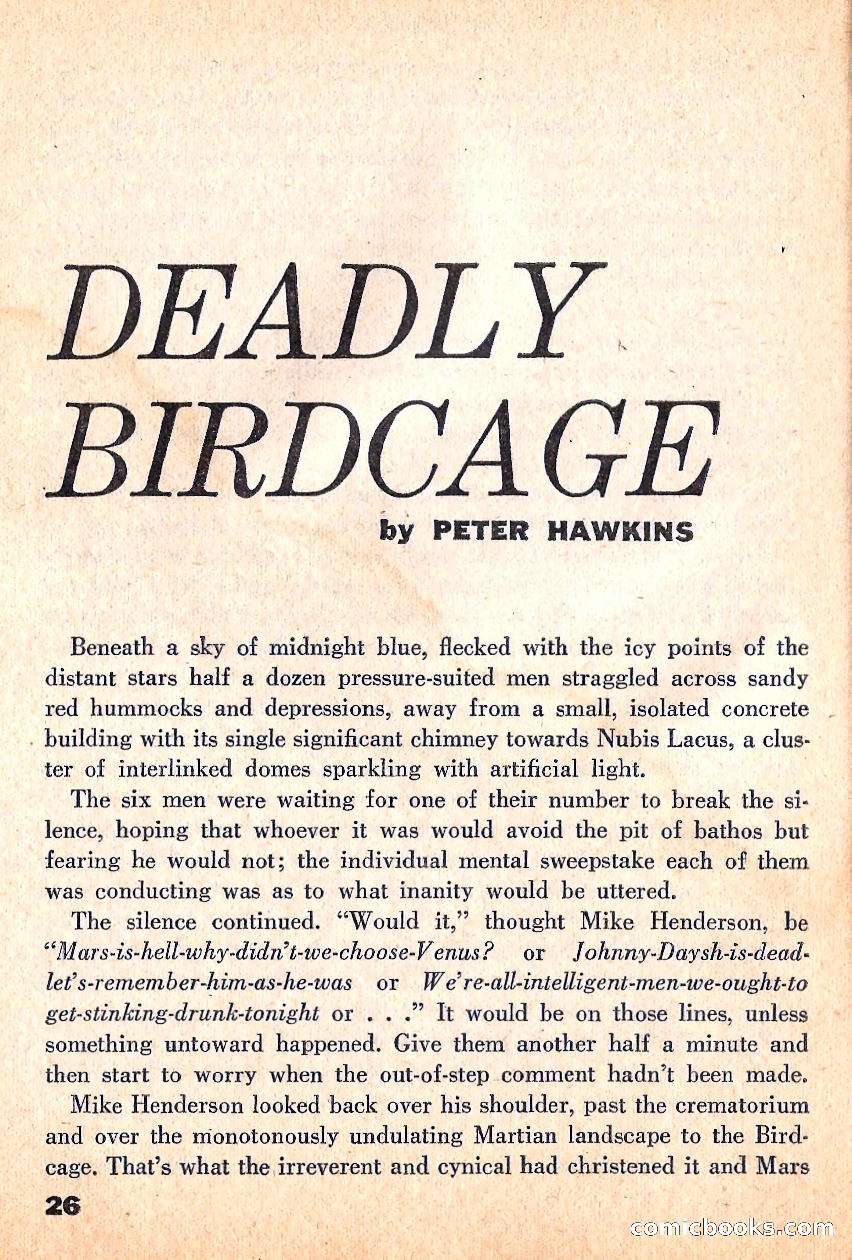 New Worlds Science Fiction, April 1960 — page 28 of 132