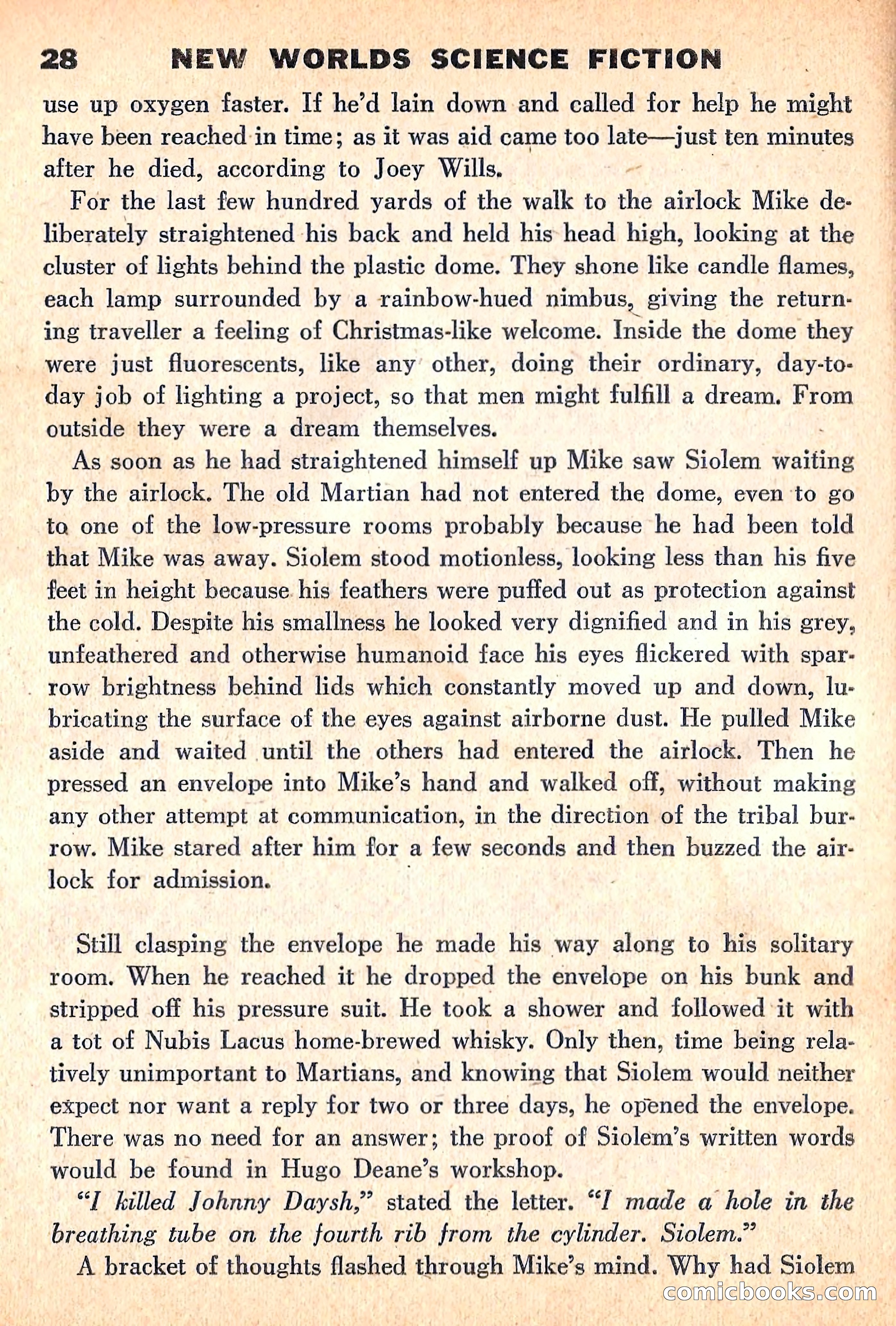 New Worlds Science Fiction, April 1960 — page 30 of 132