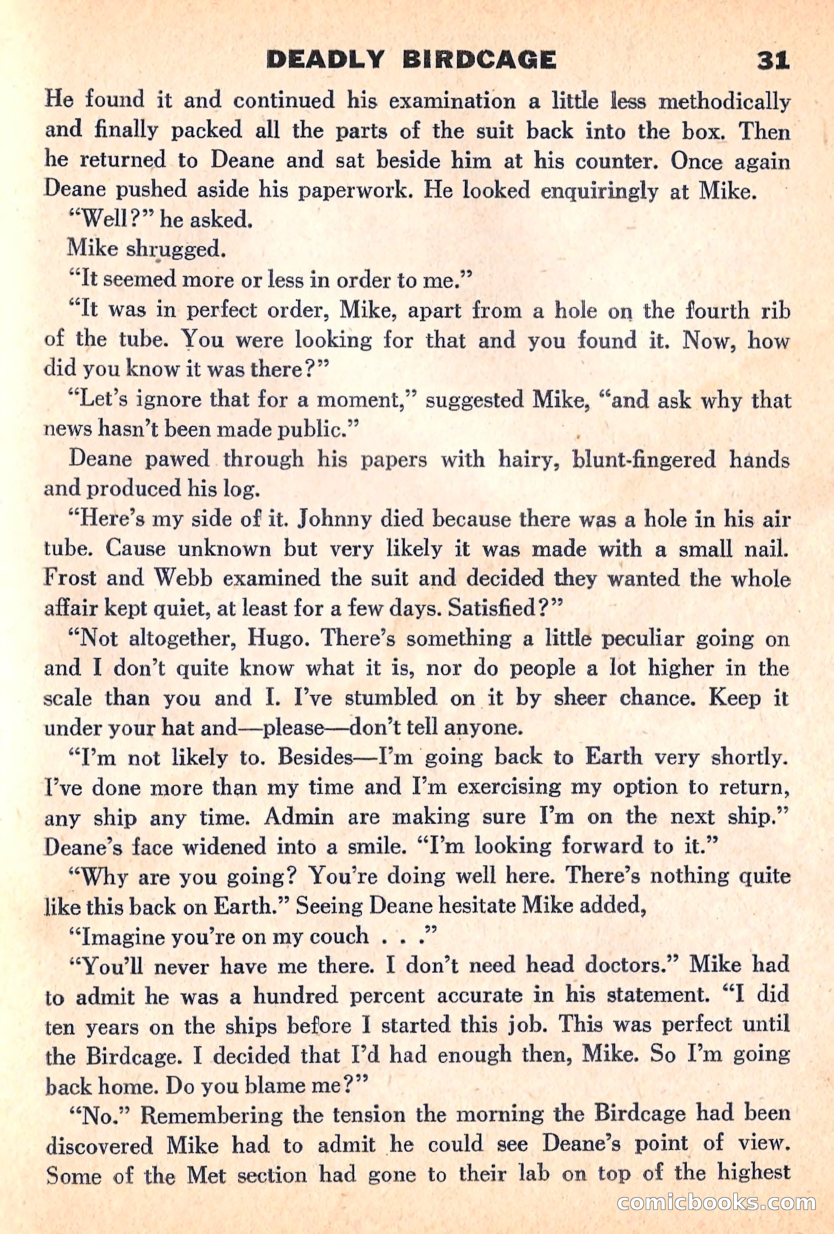 New Worlds Science Fiction, April 1960 — page 33 of 132
