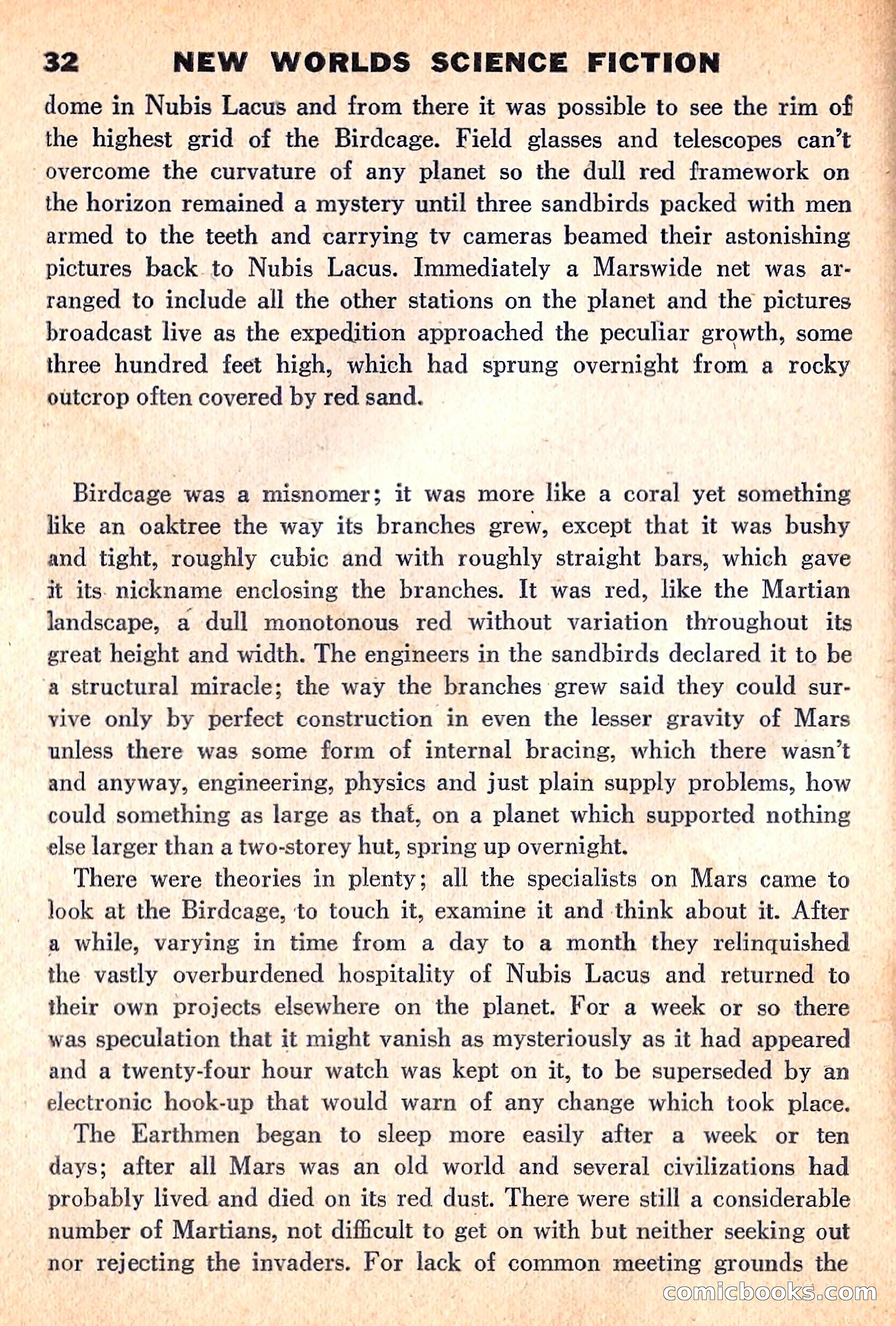 New Worlds Science Fiction, April 1960 — page 34 of 132