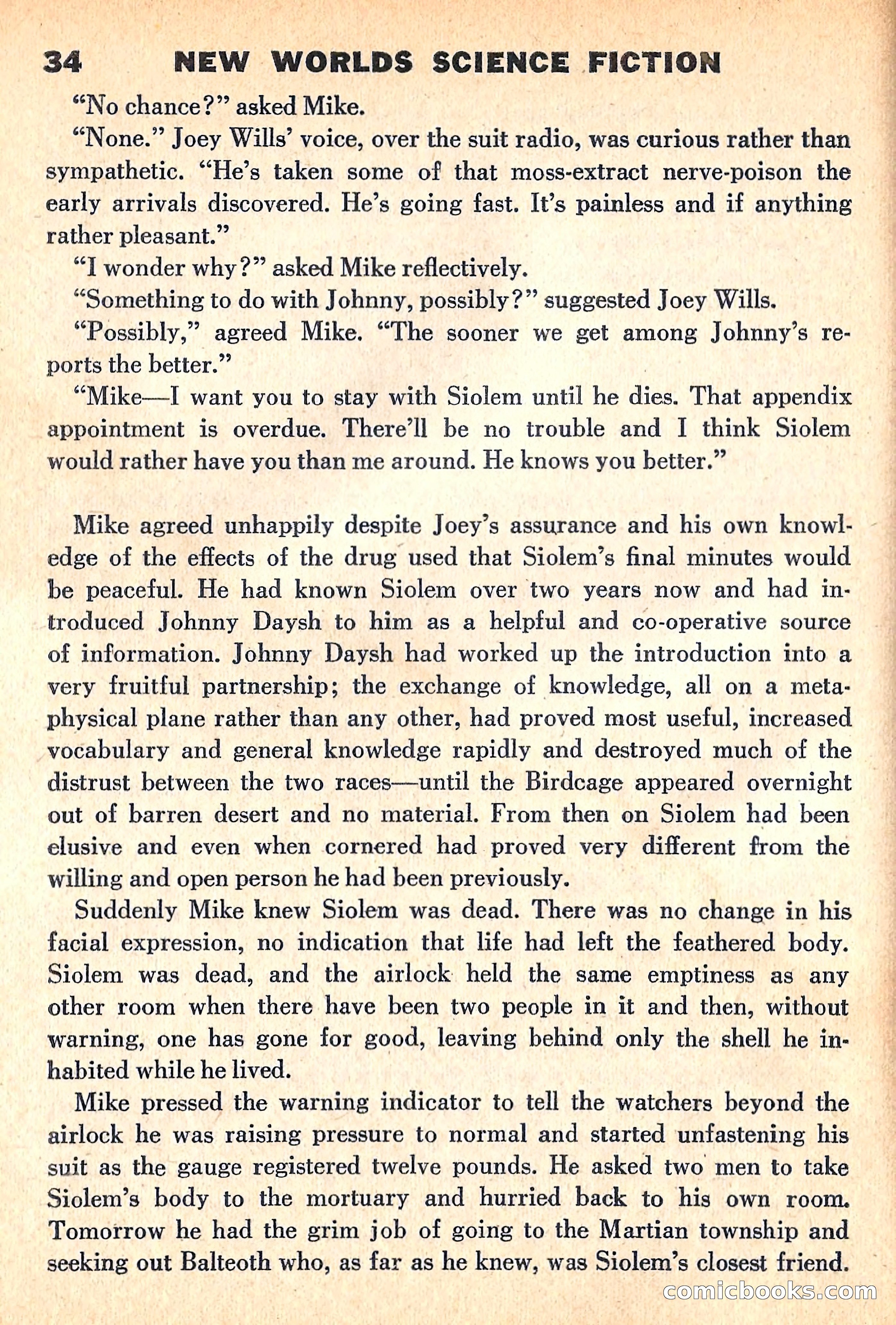 New Worlds Science Fiction, April 1960 — page 36 of 132