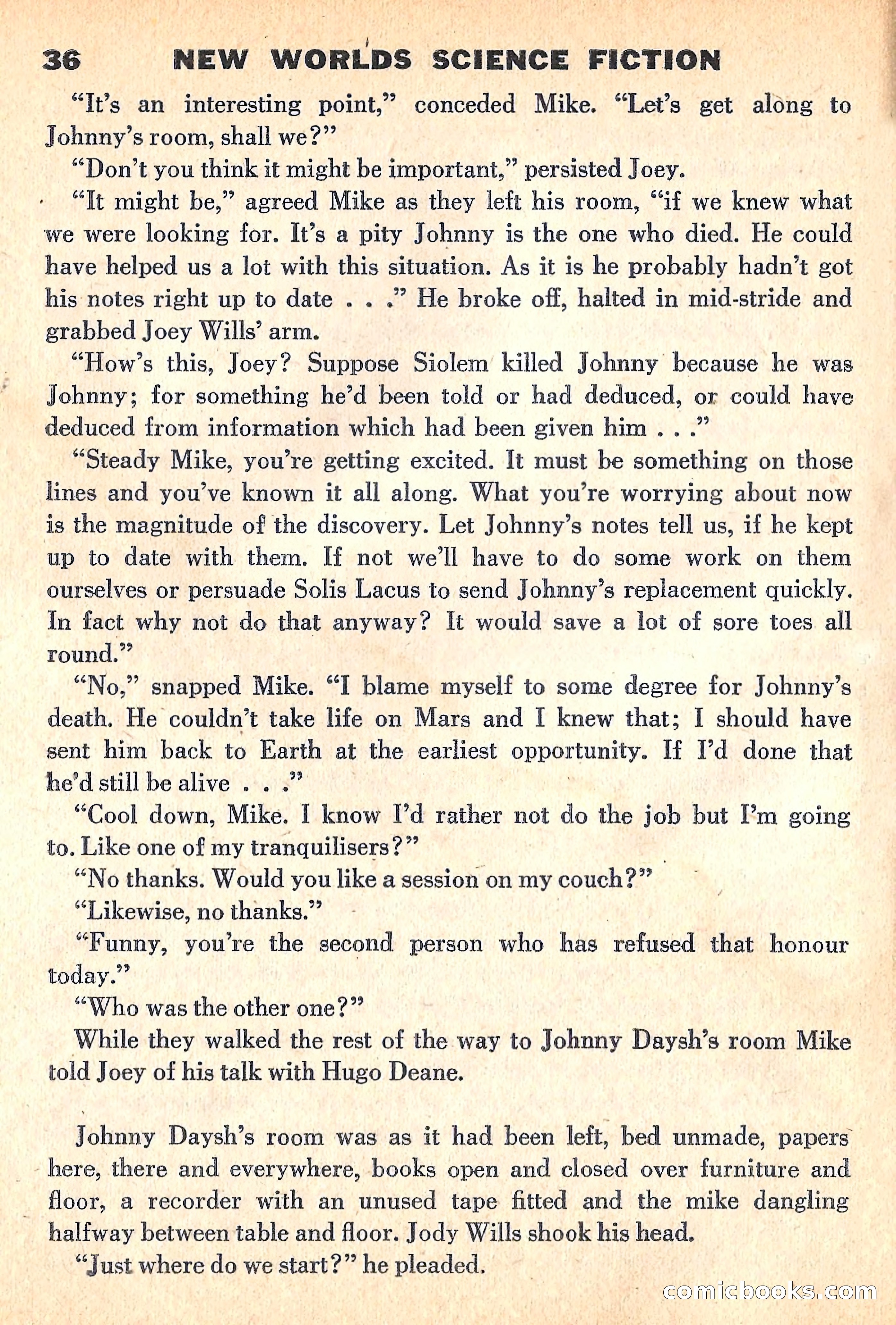 New Worlds Science Fiction, April 1960 — page 38 of 132