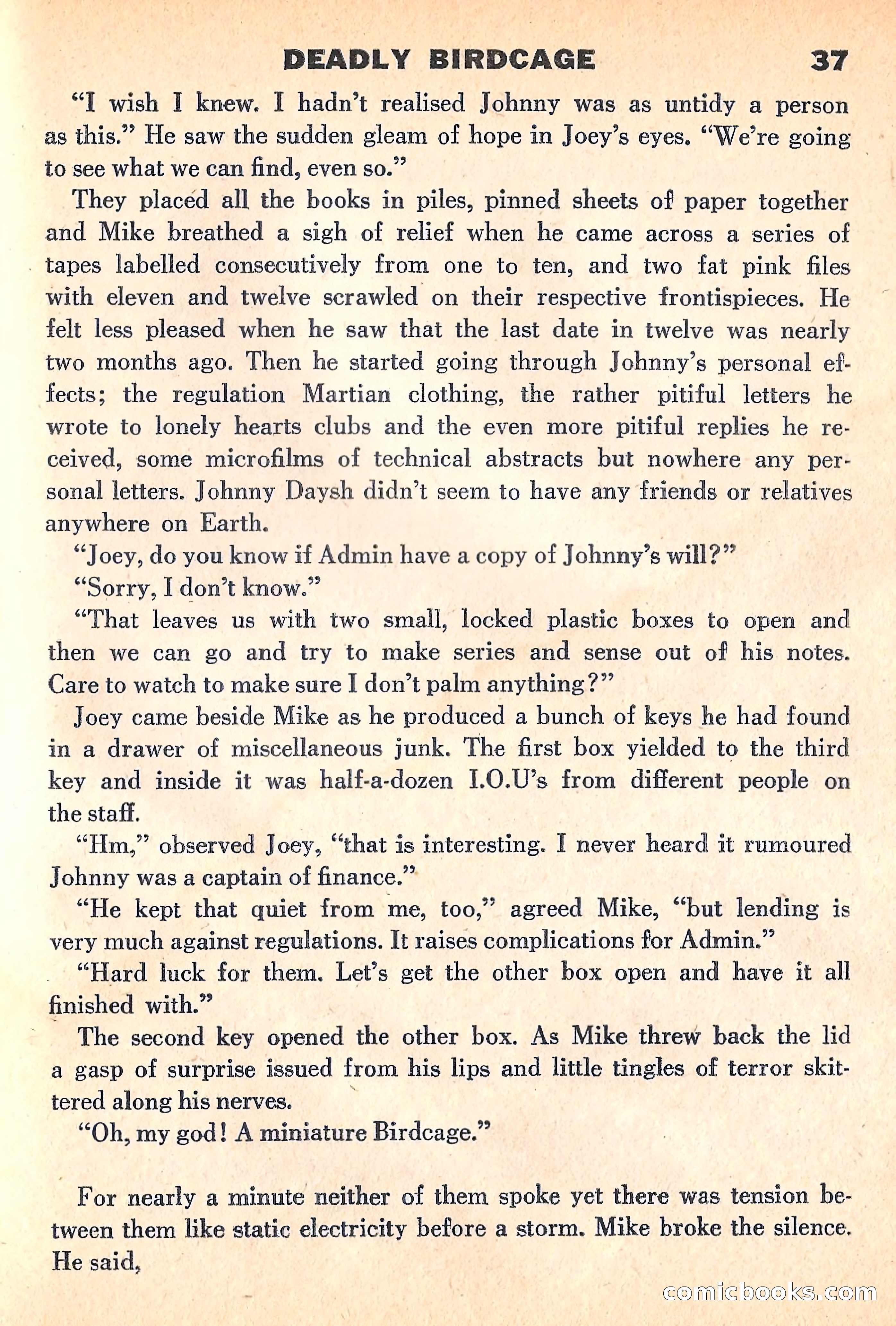 New Worlds Science Fiction, April 1960 — page 39 of 132