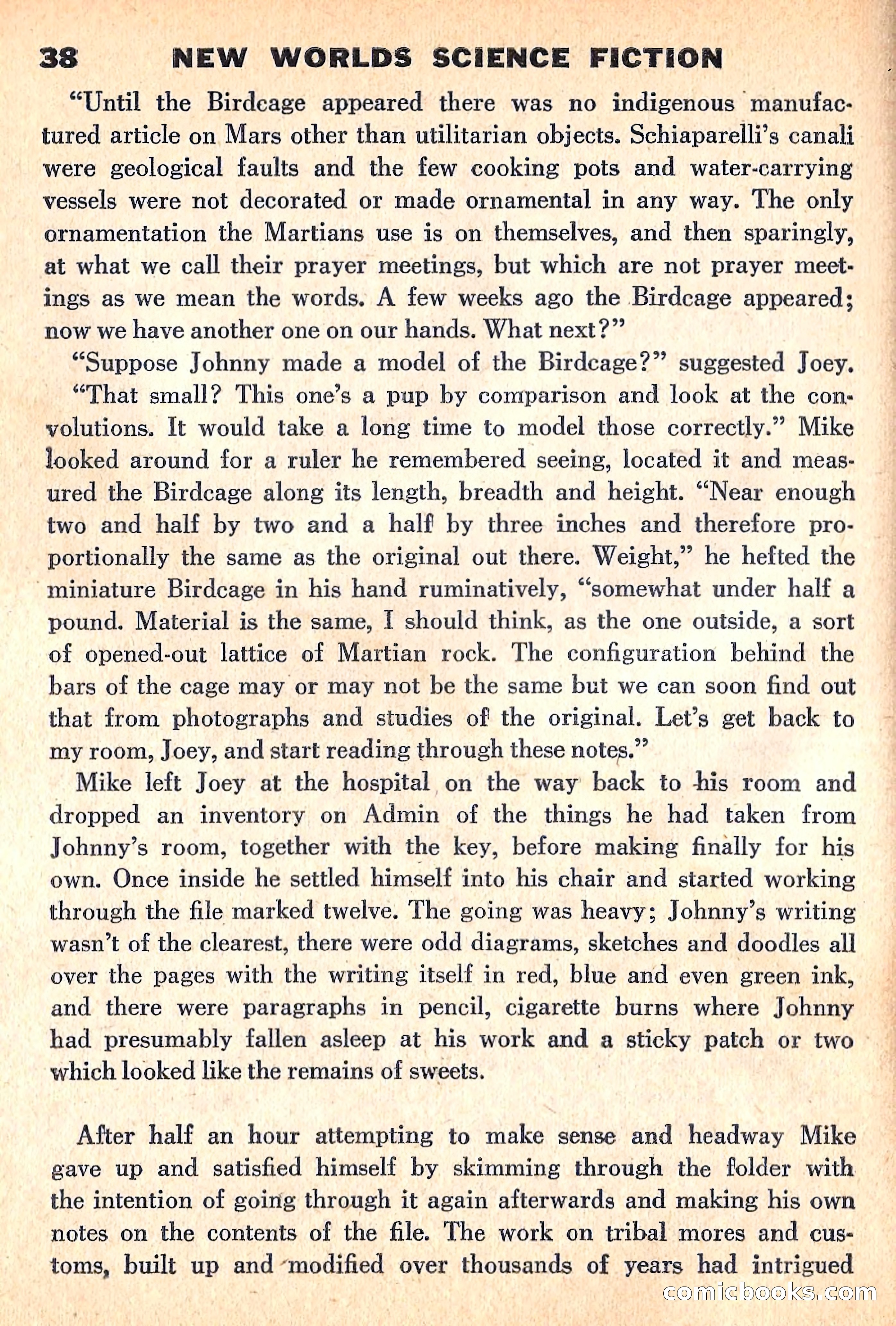 New Worlds Science Fiction, April 1960 — page 40 of 132