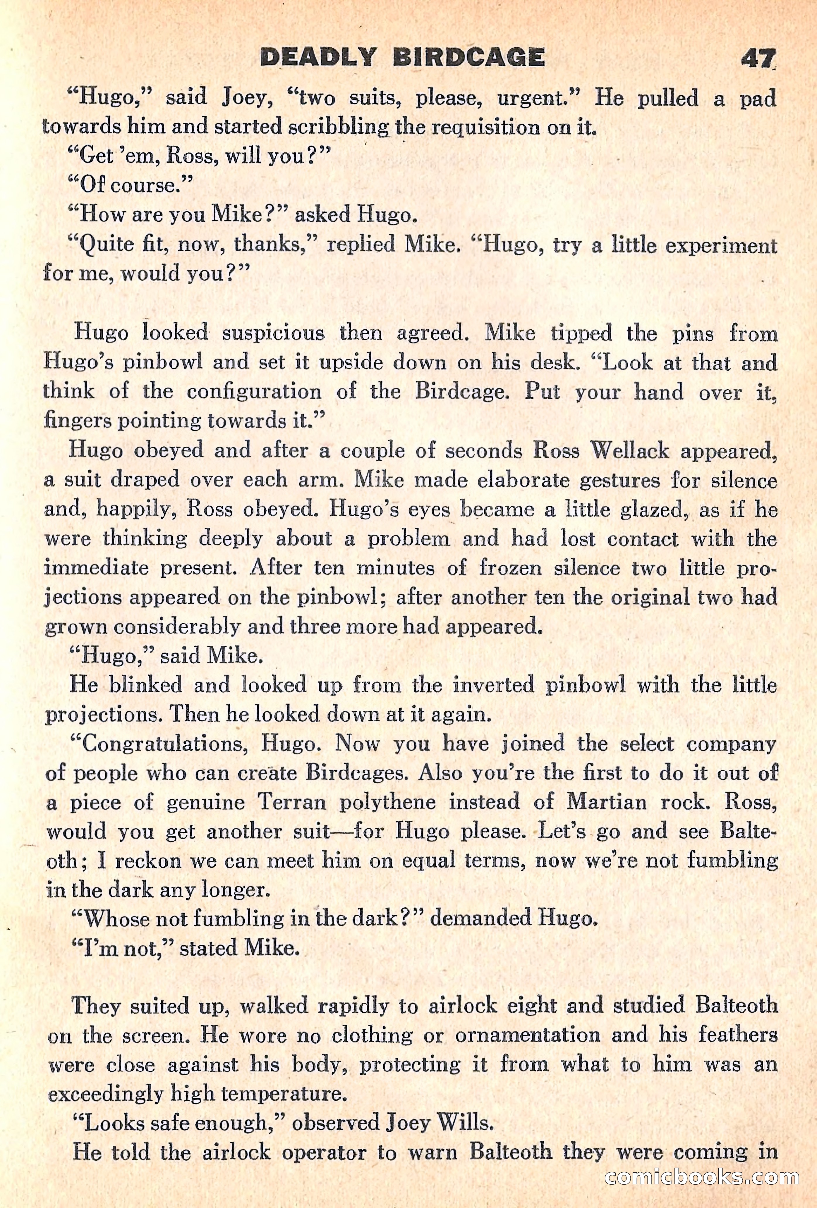 New Worlds Science Fiction, April 1960 — page 49 of 132