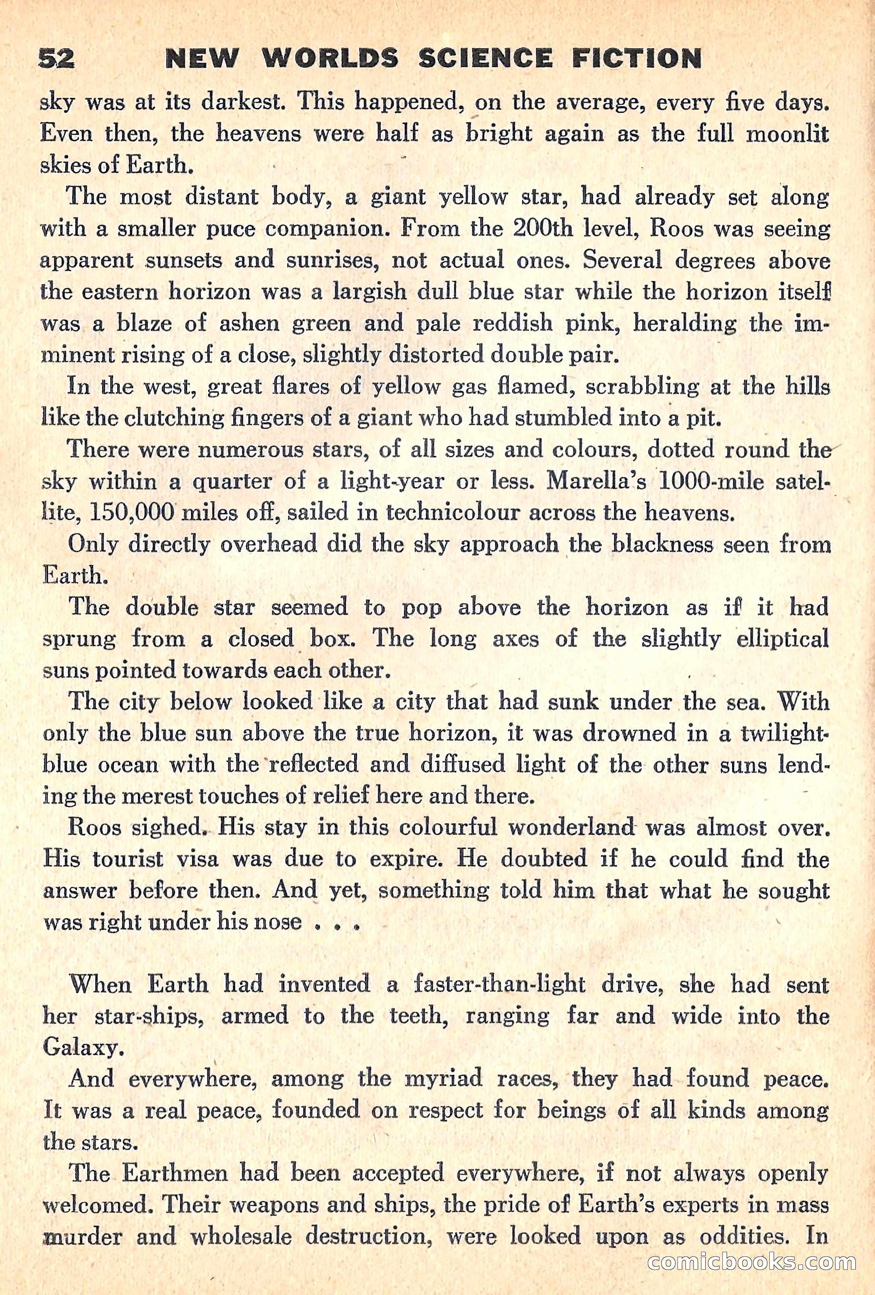 New Worlds Science Fiction, April 1960 — page 54 of 132