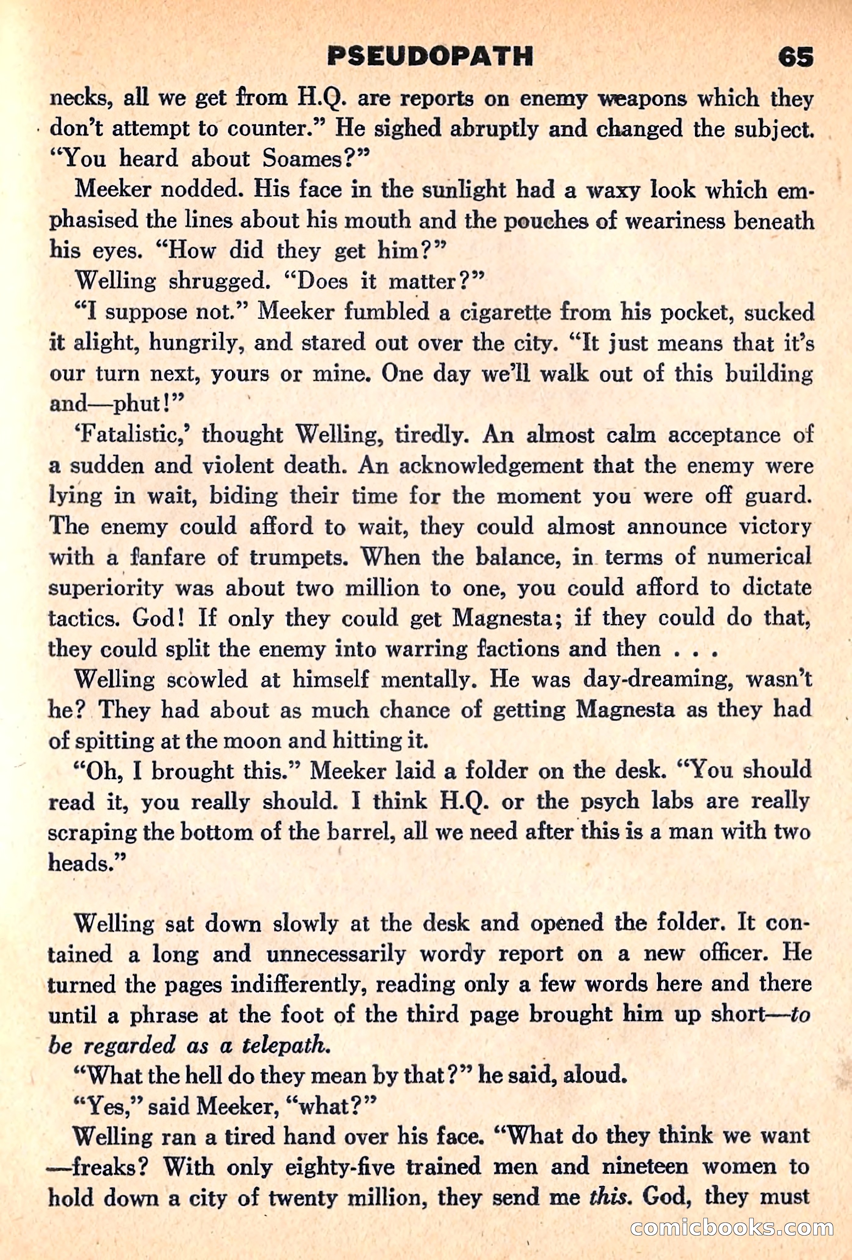 New Worlds Science Fiction, April 1960 — page 67 of 132