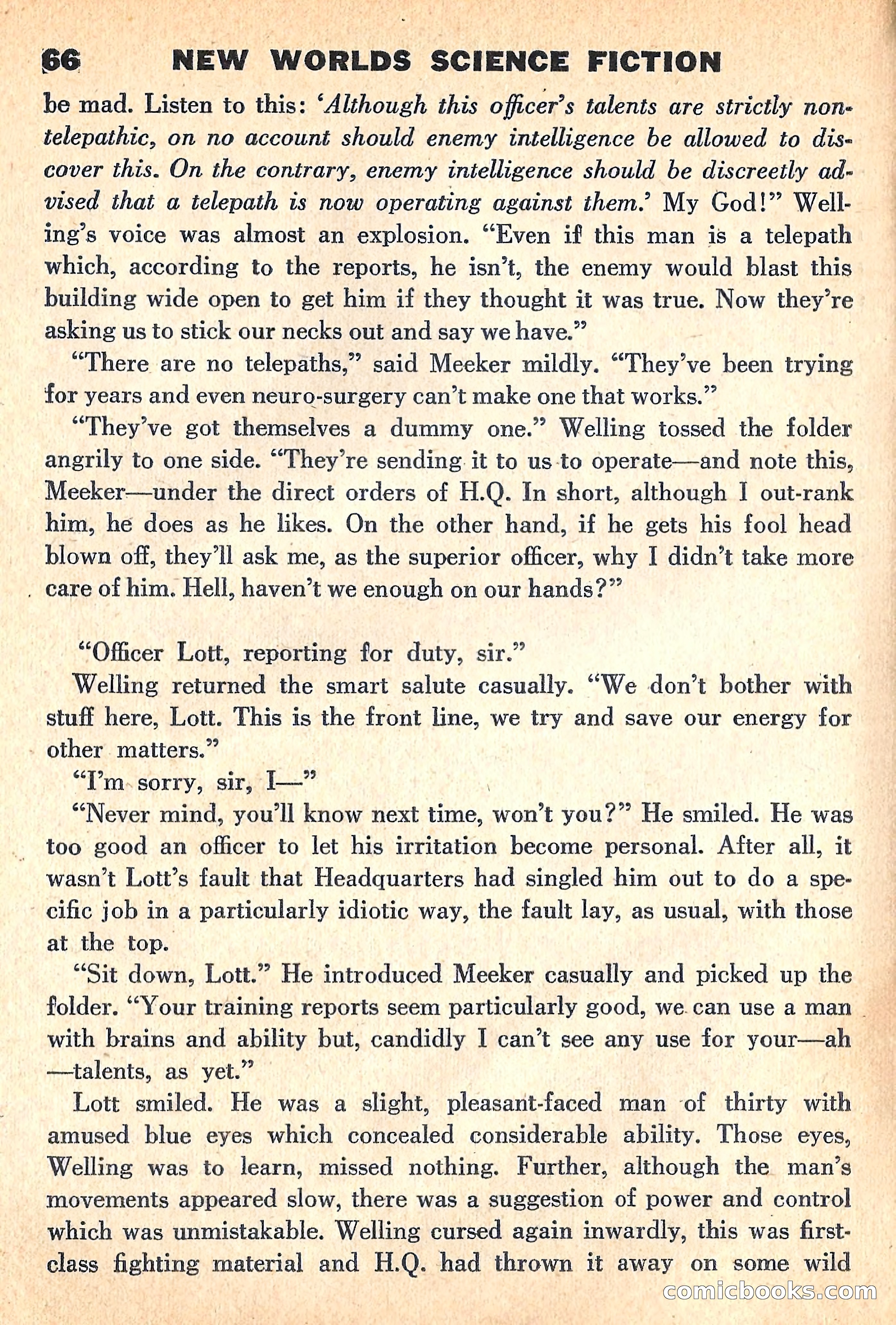 New Worlds Science Fiction, April 1960 — page 68 of 132