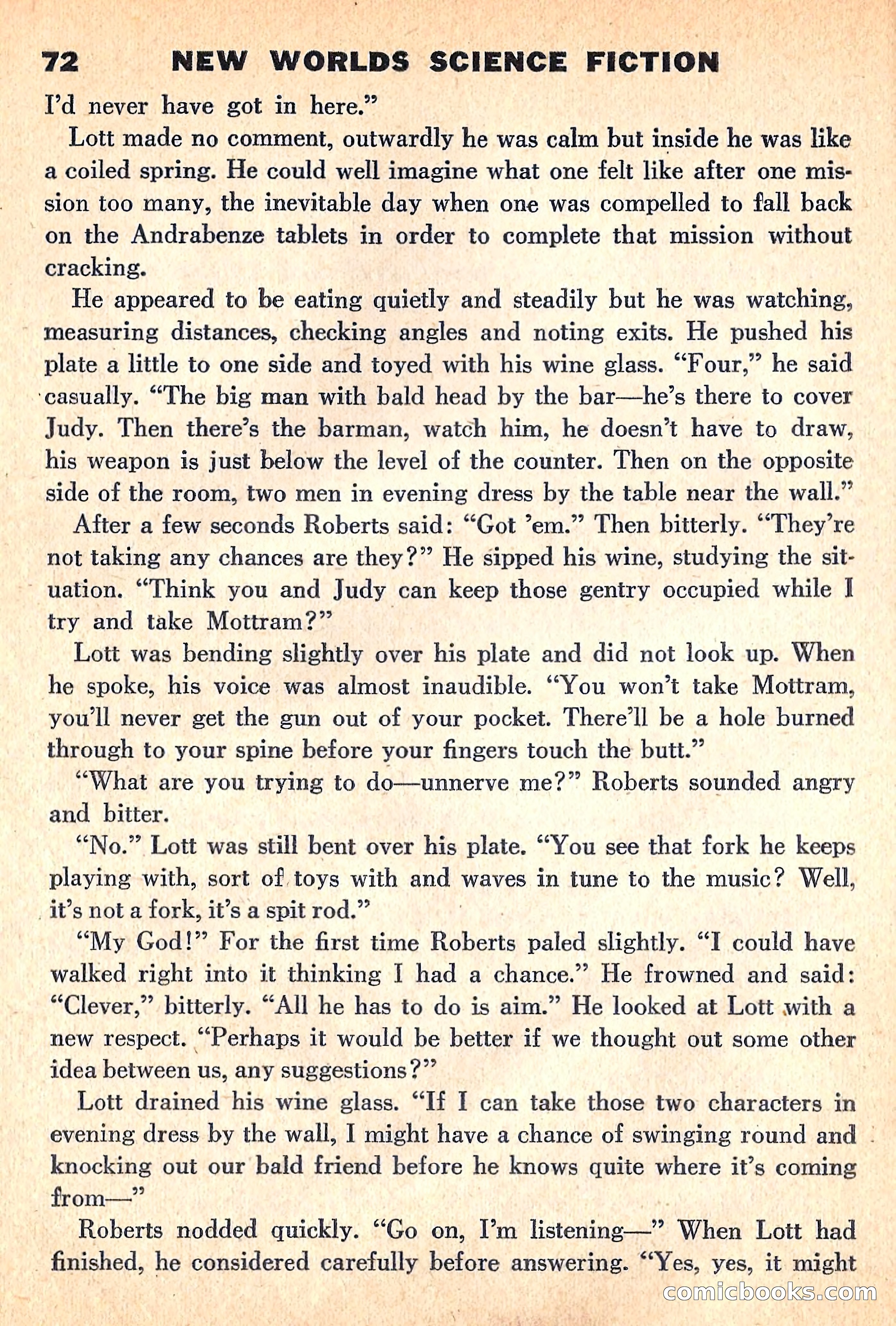 New Worlds Science Fiction, April 1960 — page 74 of 132