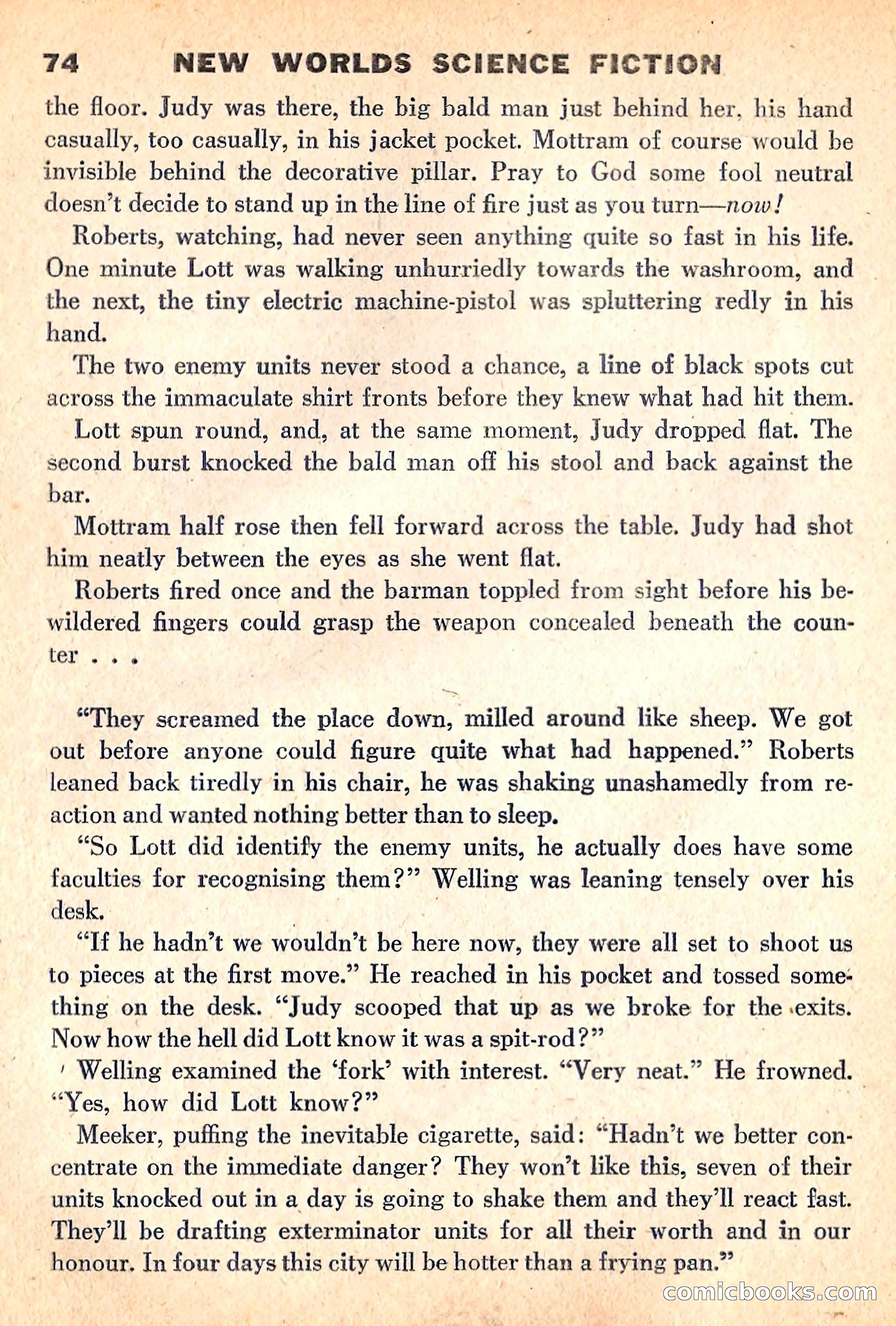 New Worlds Science Fiction, April 1960 — page 76 of 132