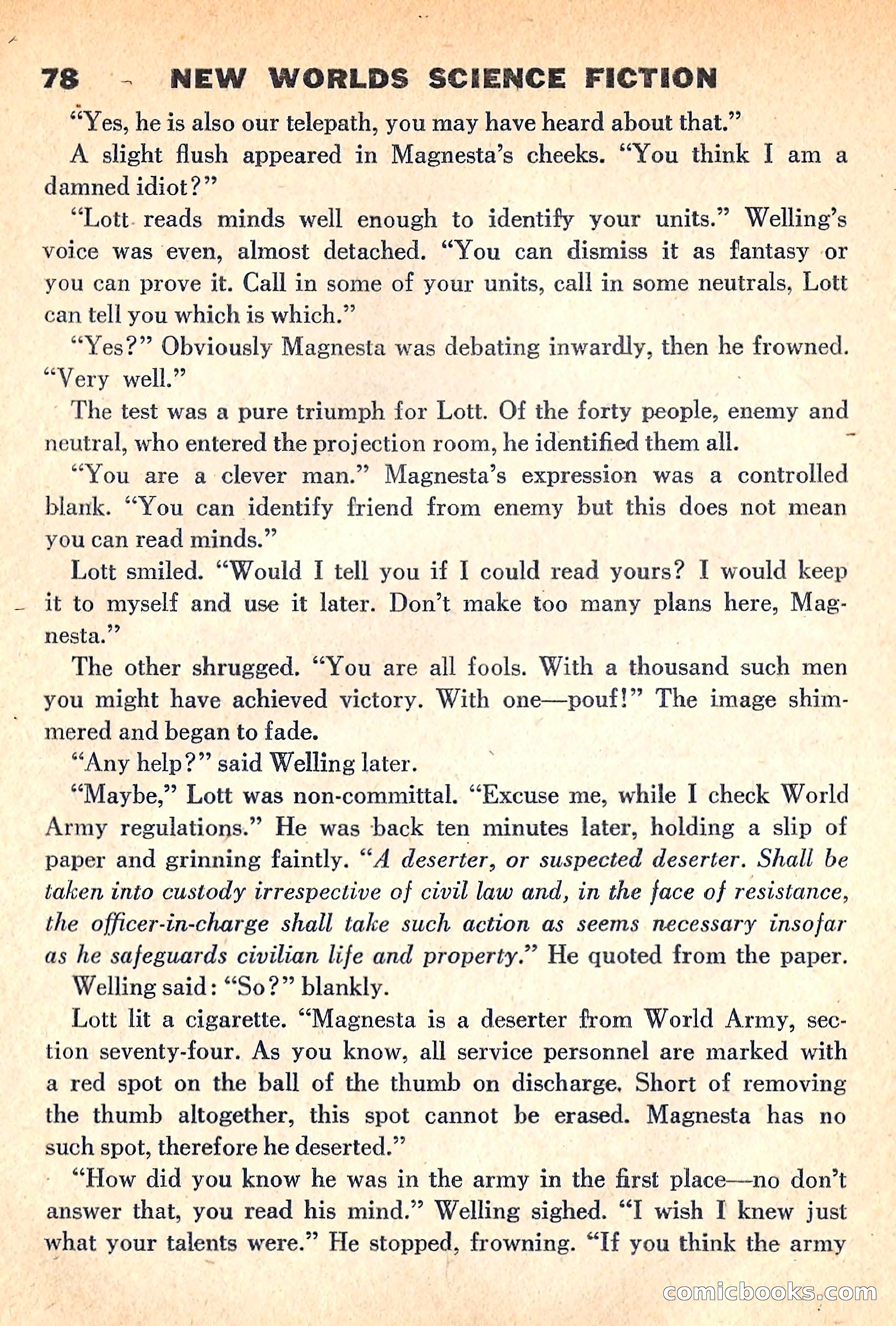 New Worlds Science Fiction, April 1960 — page 80 of 132