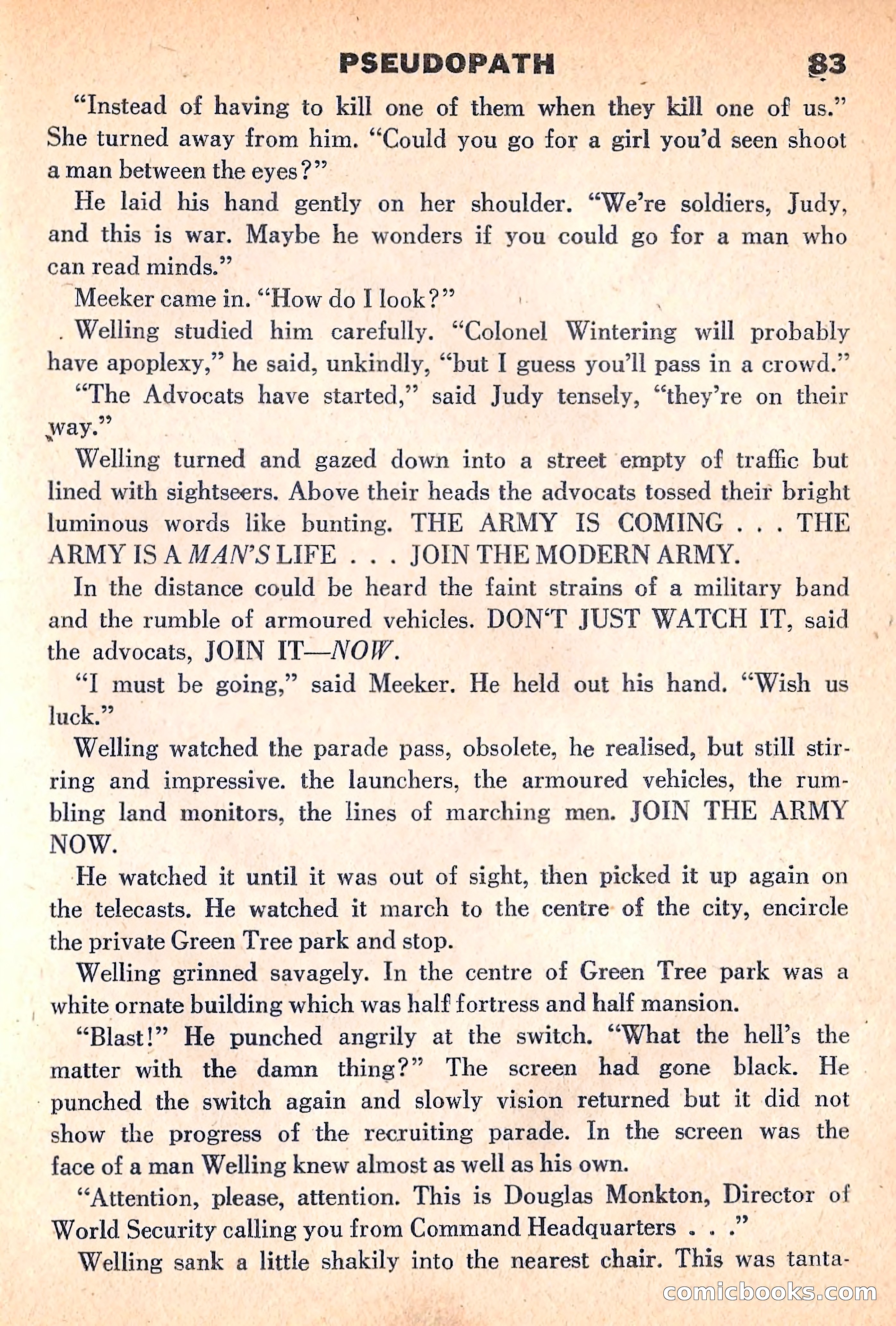 New Worlds Science Fiction, April 1960 — page 85 of 132