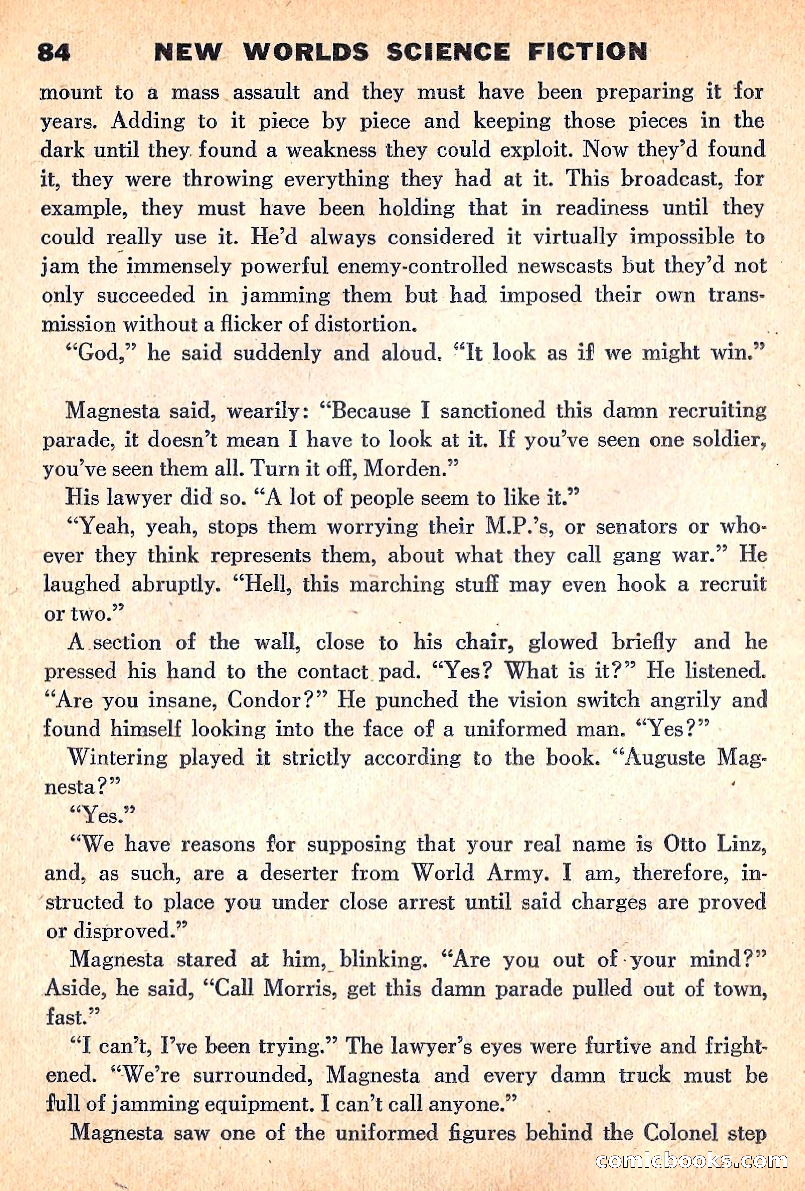 New Worlds Science Fiction, April 1960 — page 86 of 132
