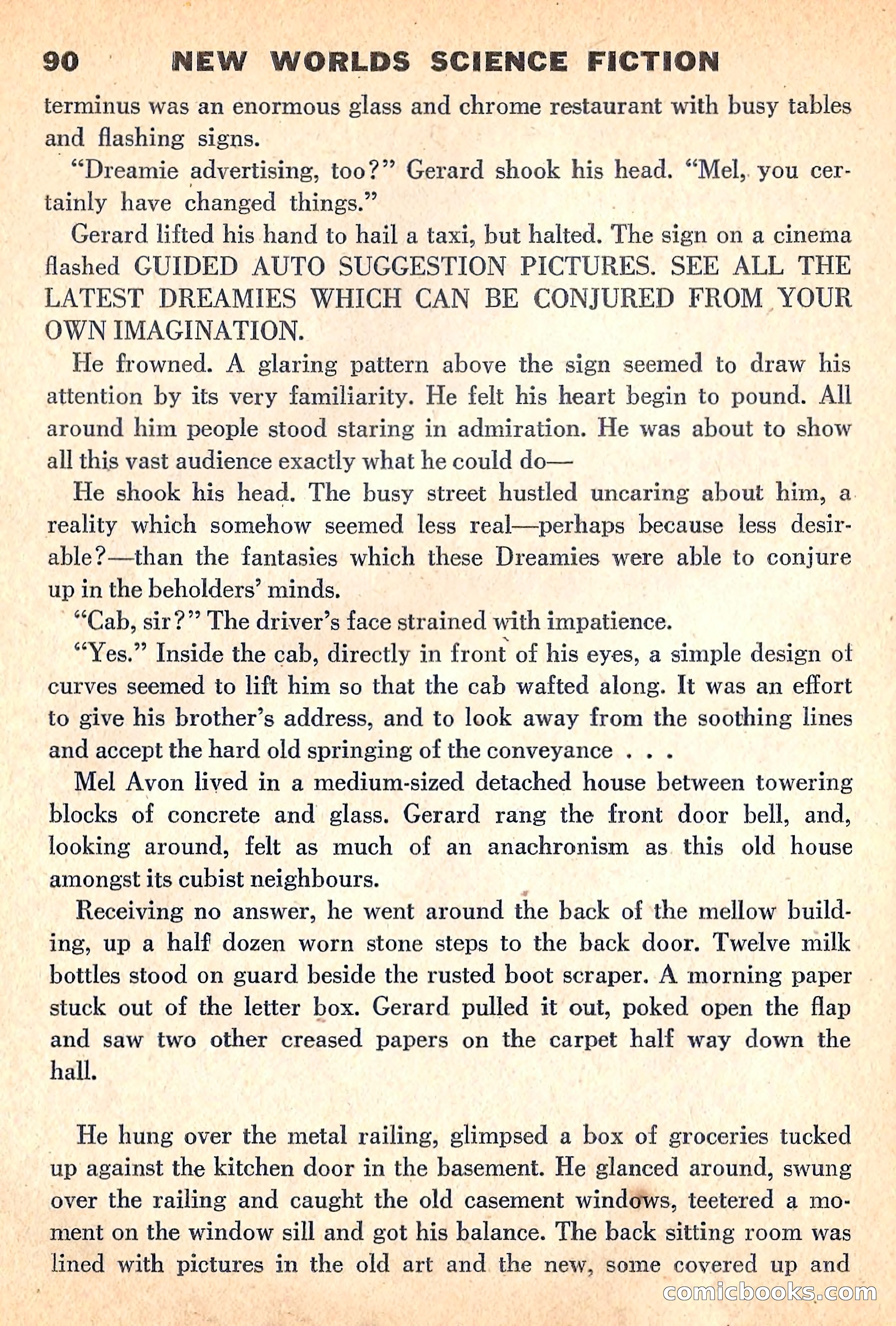 New Worlds Science Fiction, April 1960 — page 92 of 132