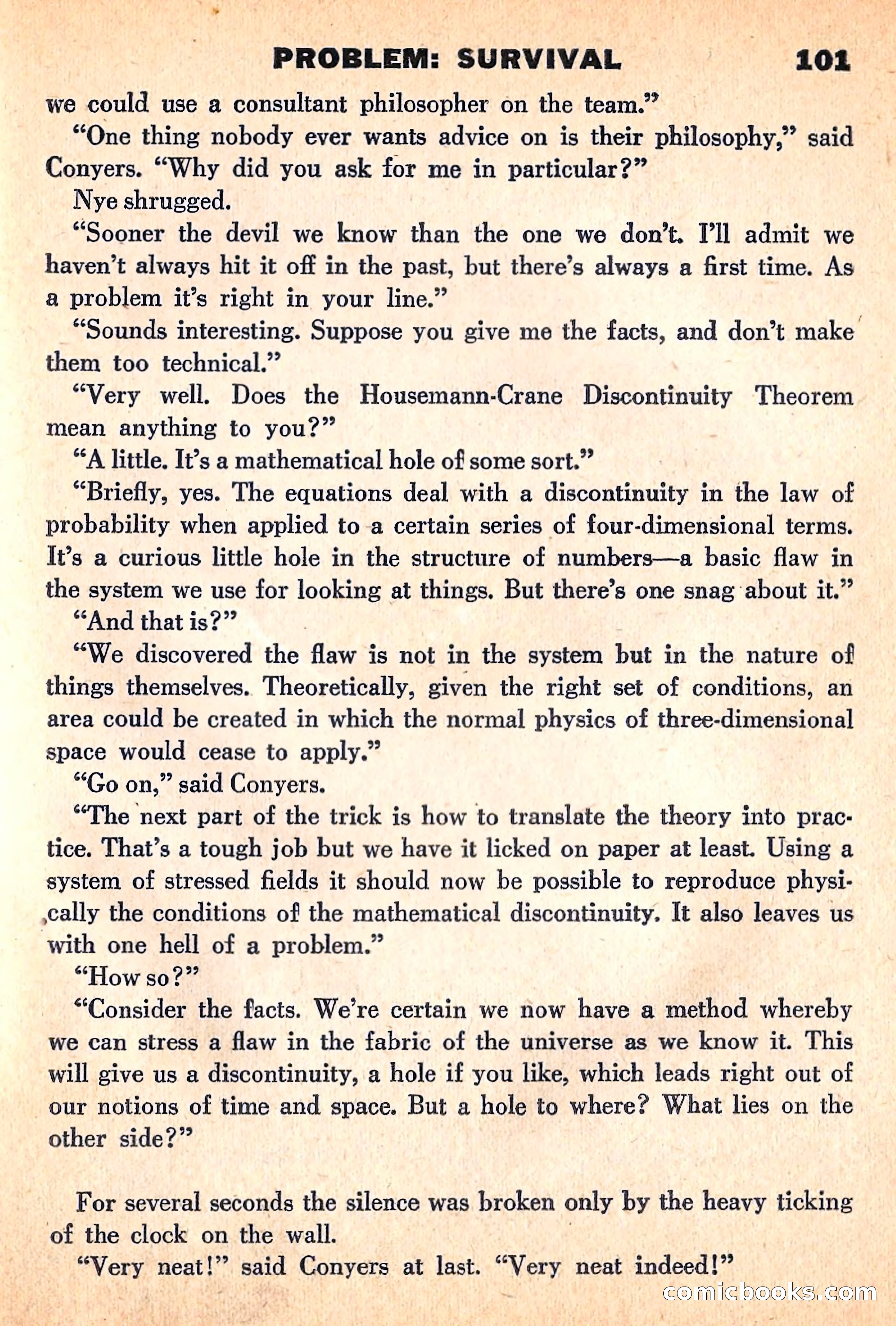 New Worlds Science Fiction, April 1960 — page 103 of 132