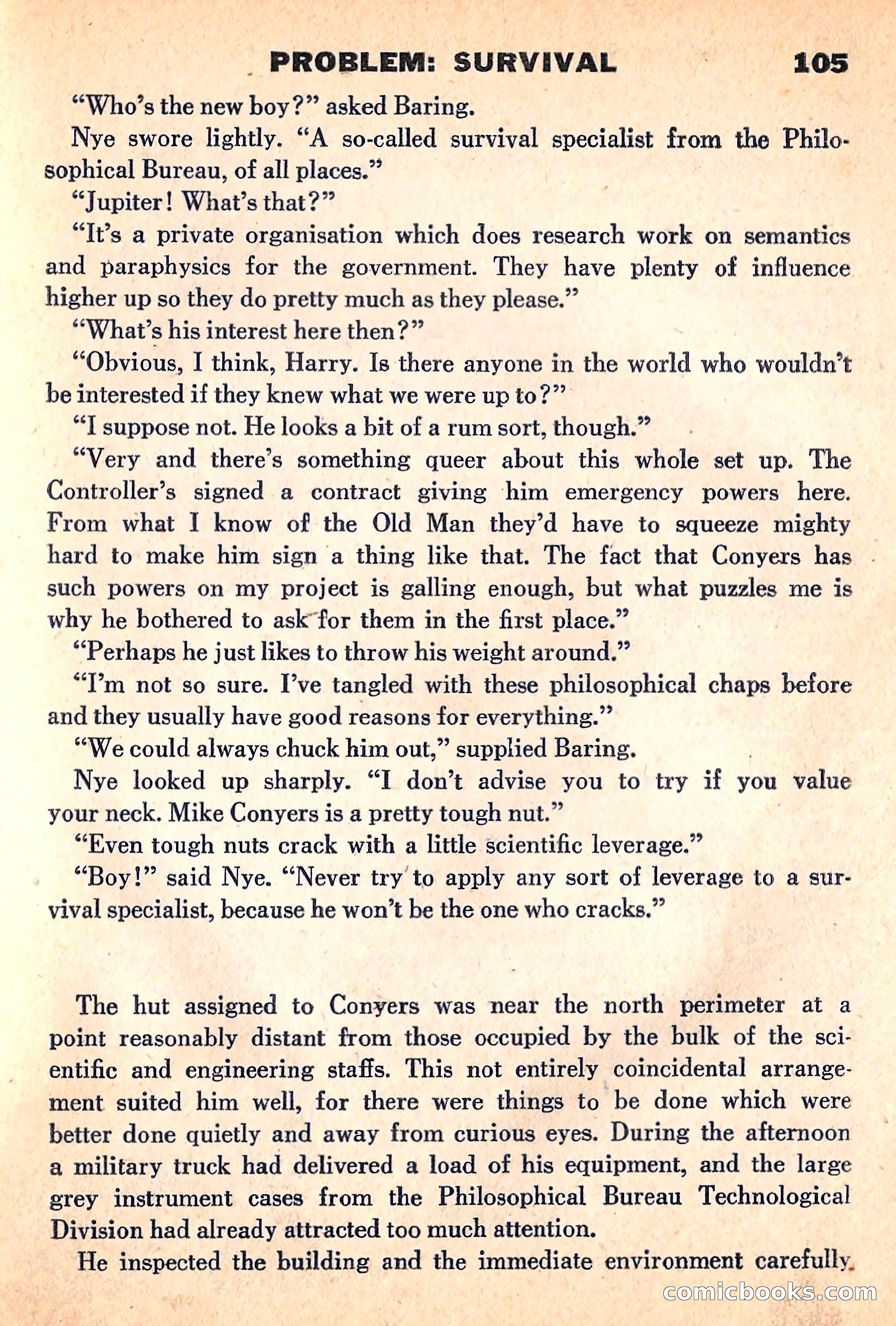 New Worlds Science Fiction, April 1960 — page 107 of 132