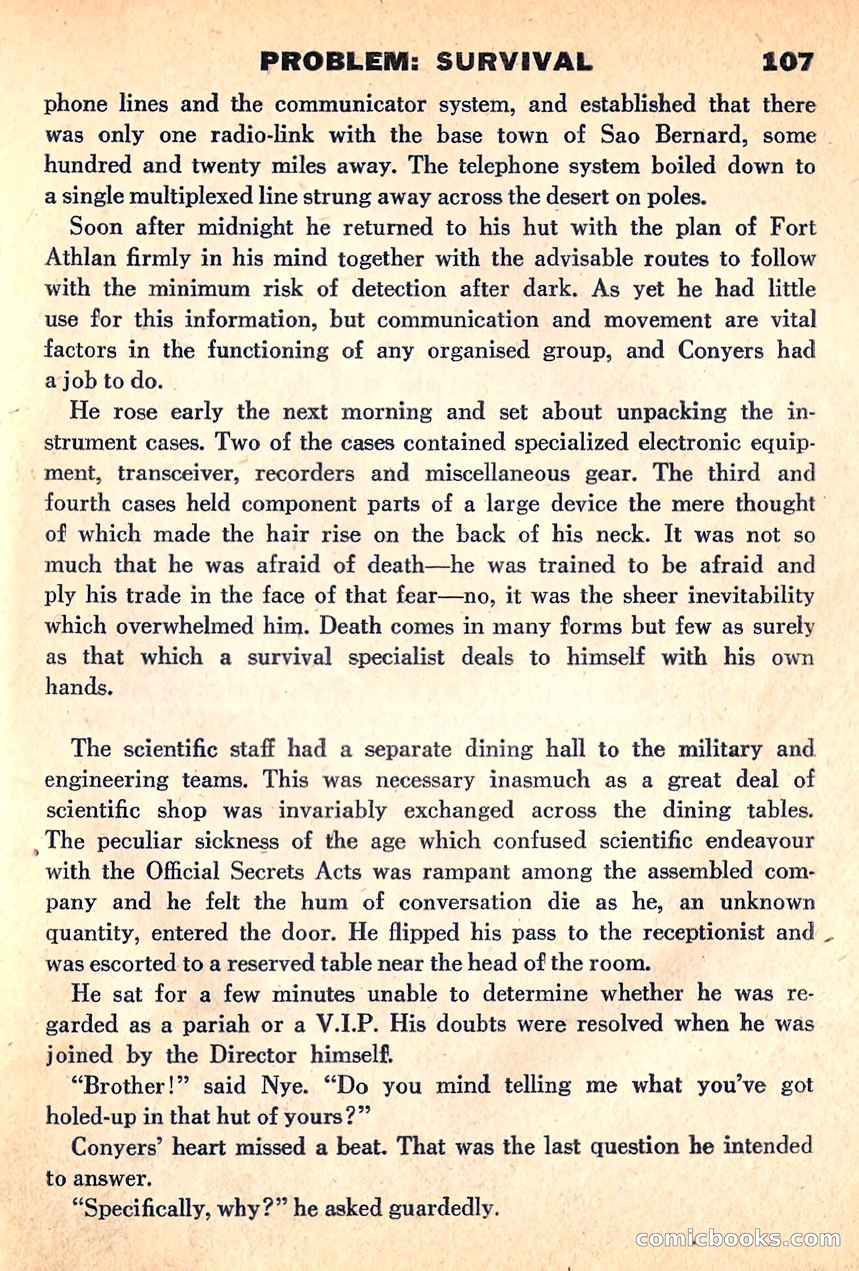 New Worlds Science Fiction, April 1960 — page 109 of 132