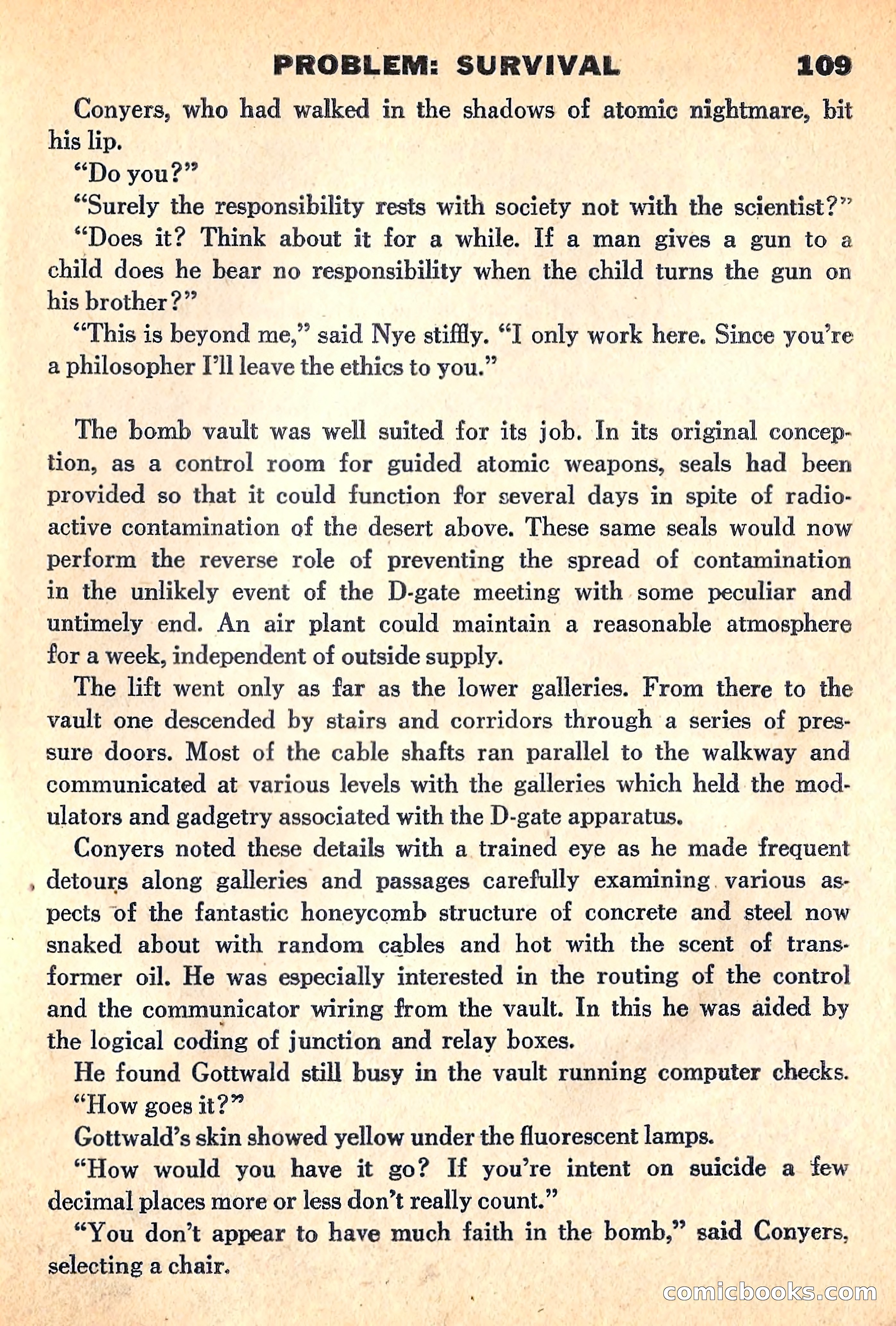 New Worlds Science Fiction, April 1960 — page 111 of 132