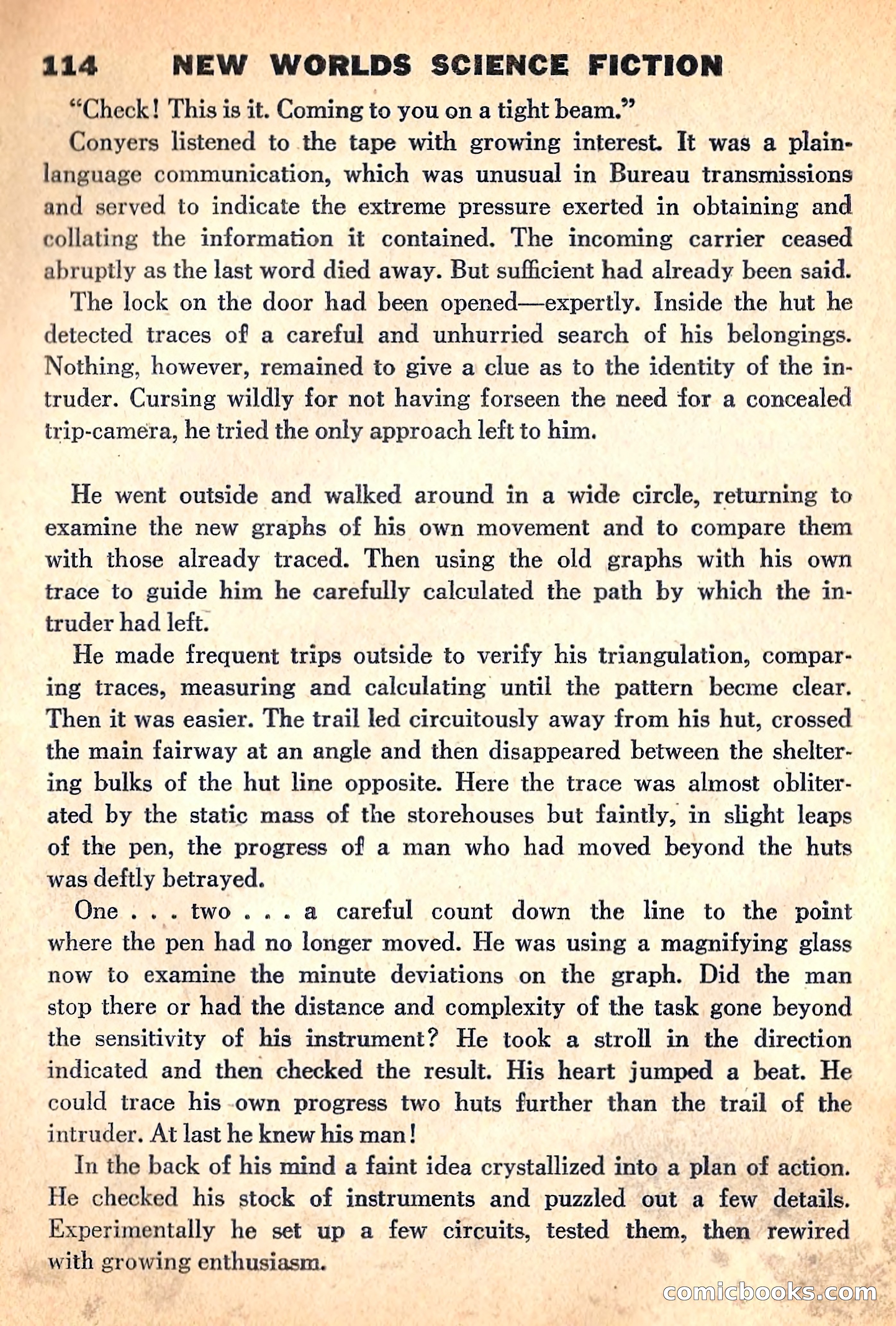 New Worlds Science Fiction, April 1960 — page 116 of 132