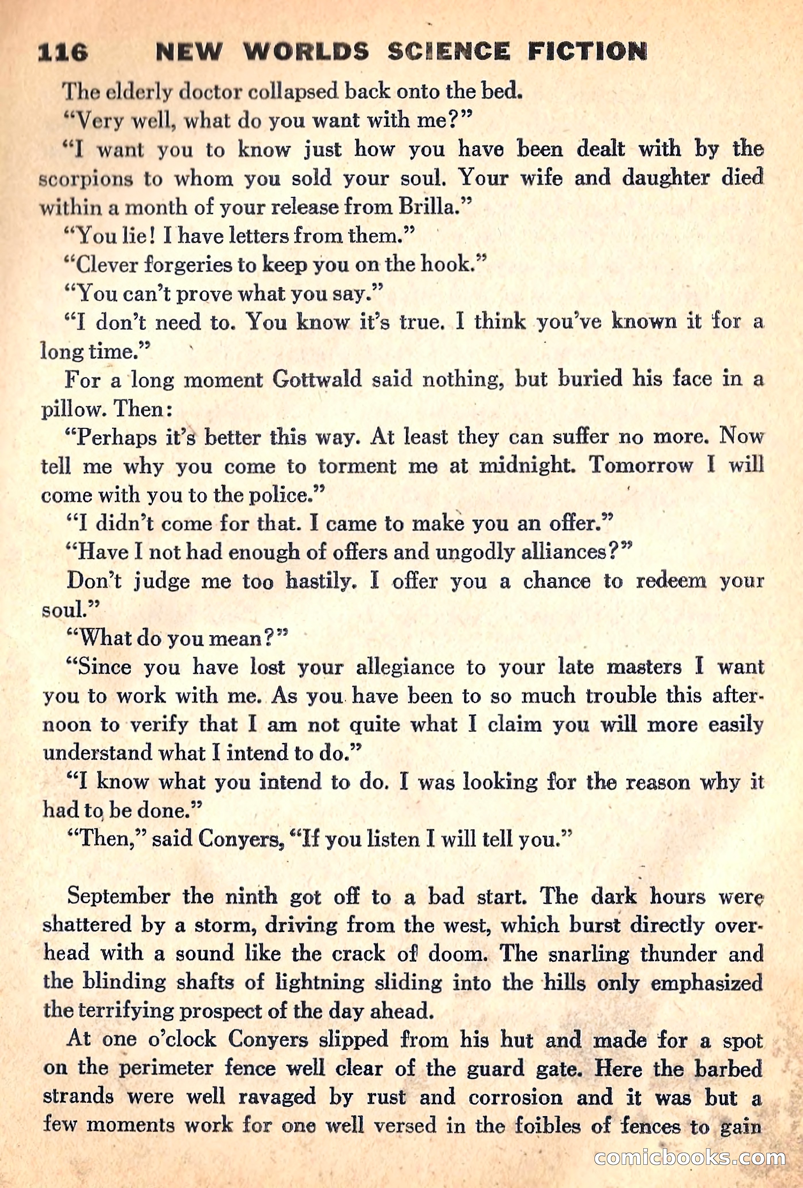 New Worlds Science Fiction, April 1960 — page 118 of 132