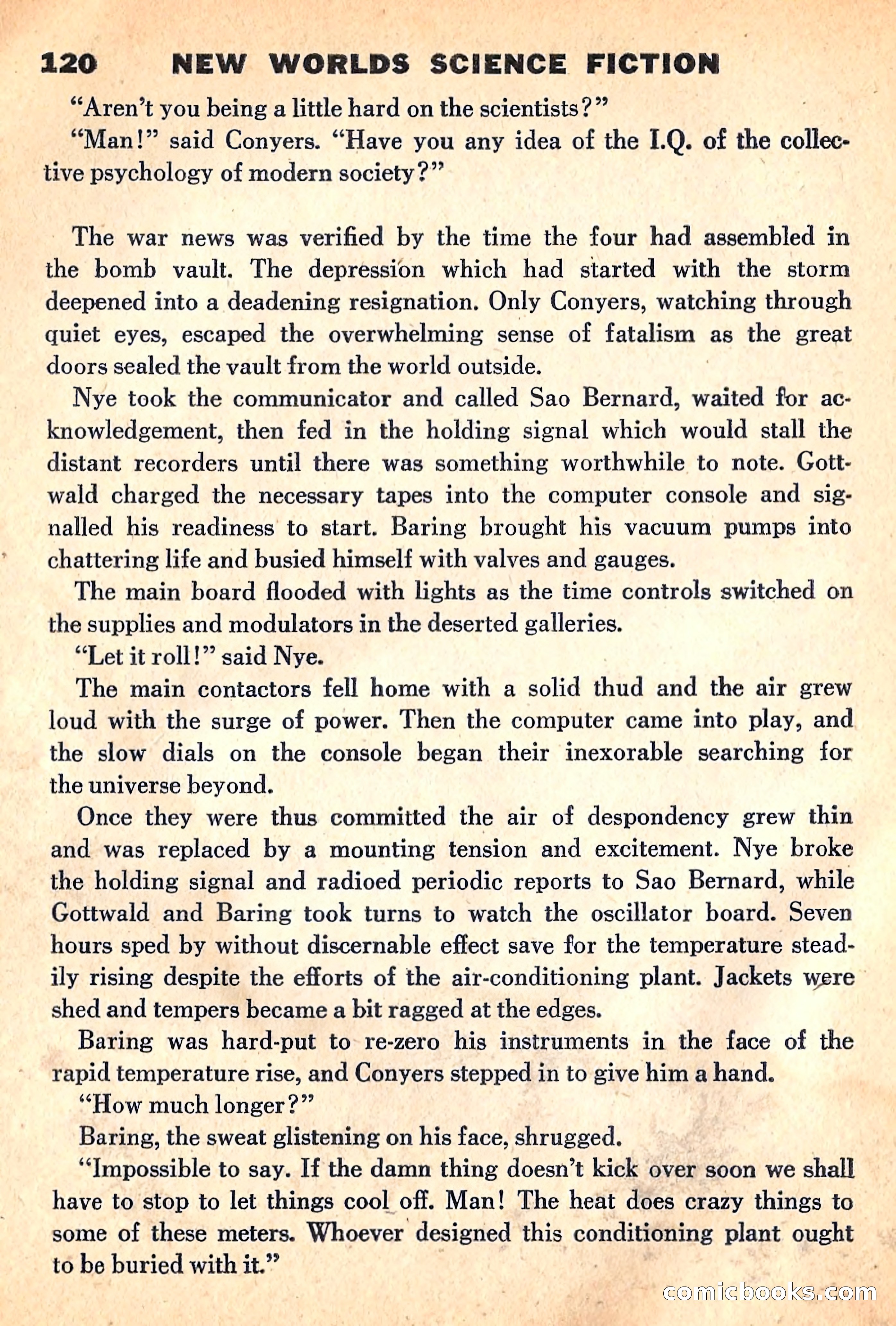 New Worlds Science Fiction, April 1960 — page 122 of 132