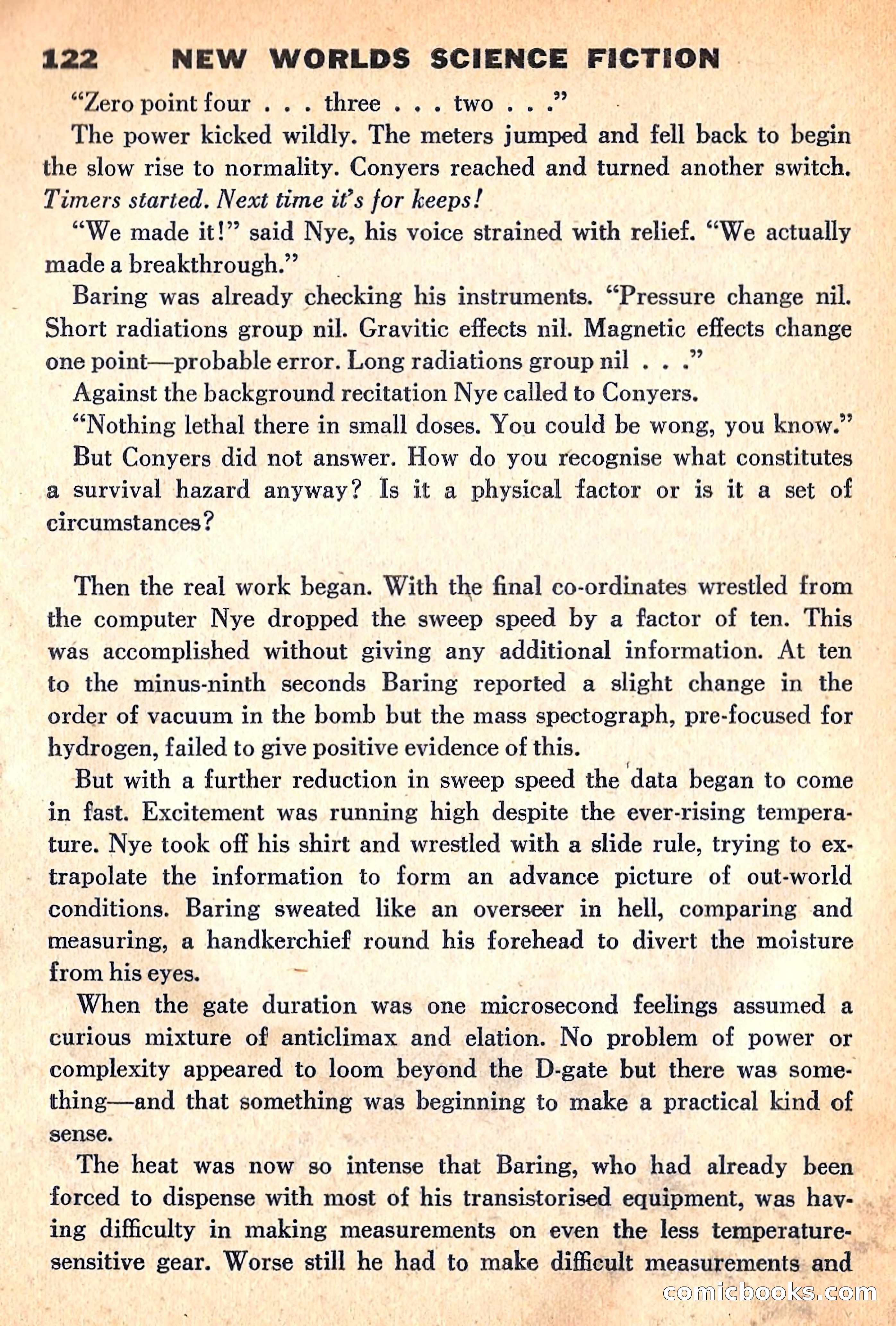 New Worlds Science Fiction, April 1960 — page 124 of 132