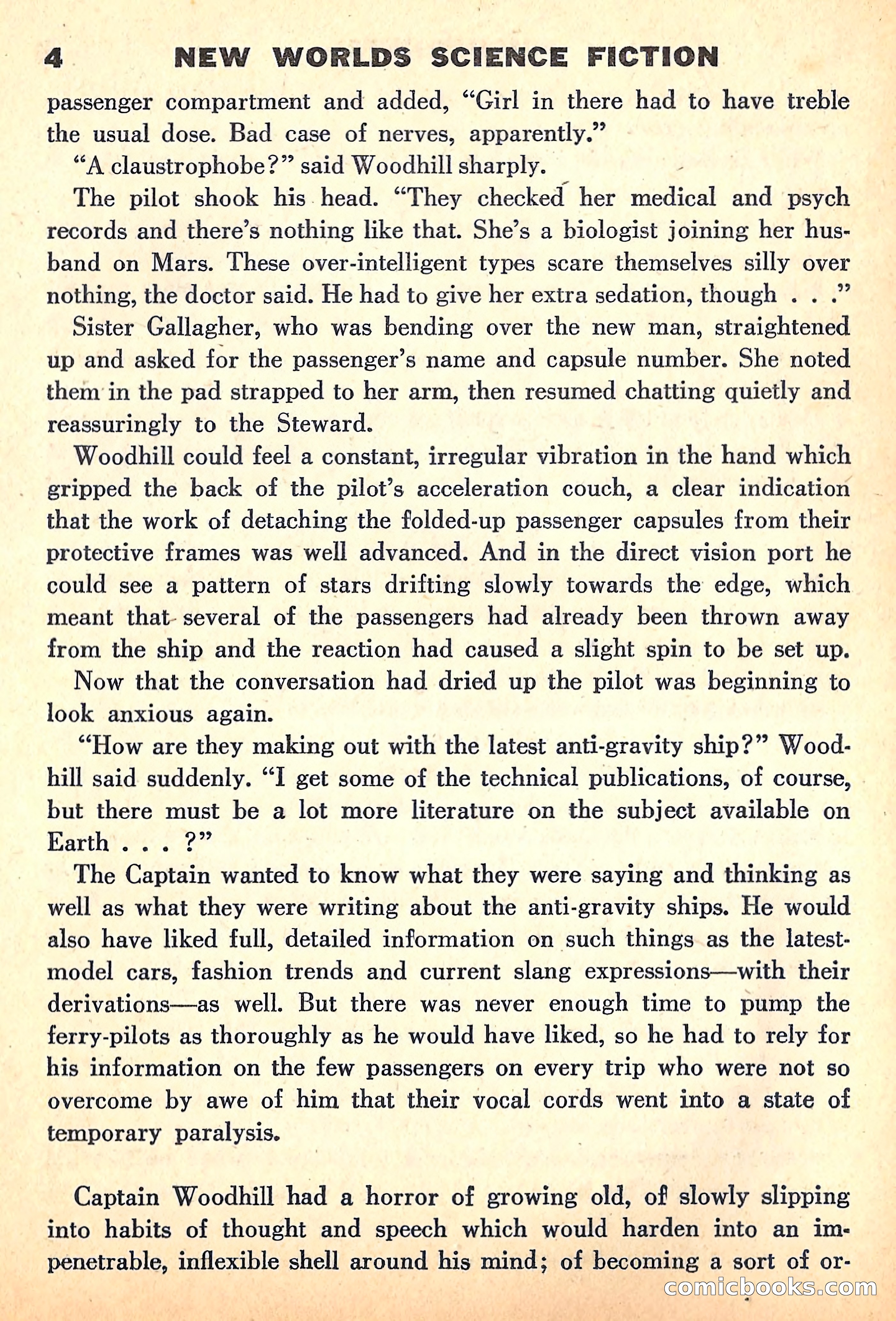 New Worlds Science Fiction, June 1960 — page 6 of 132