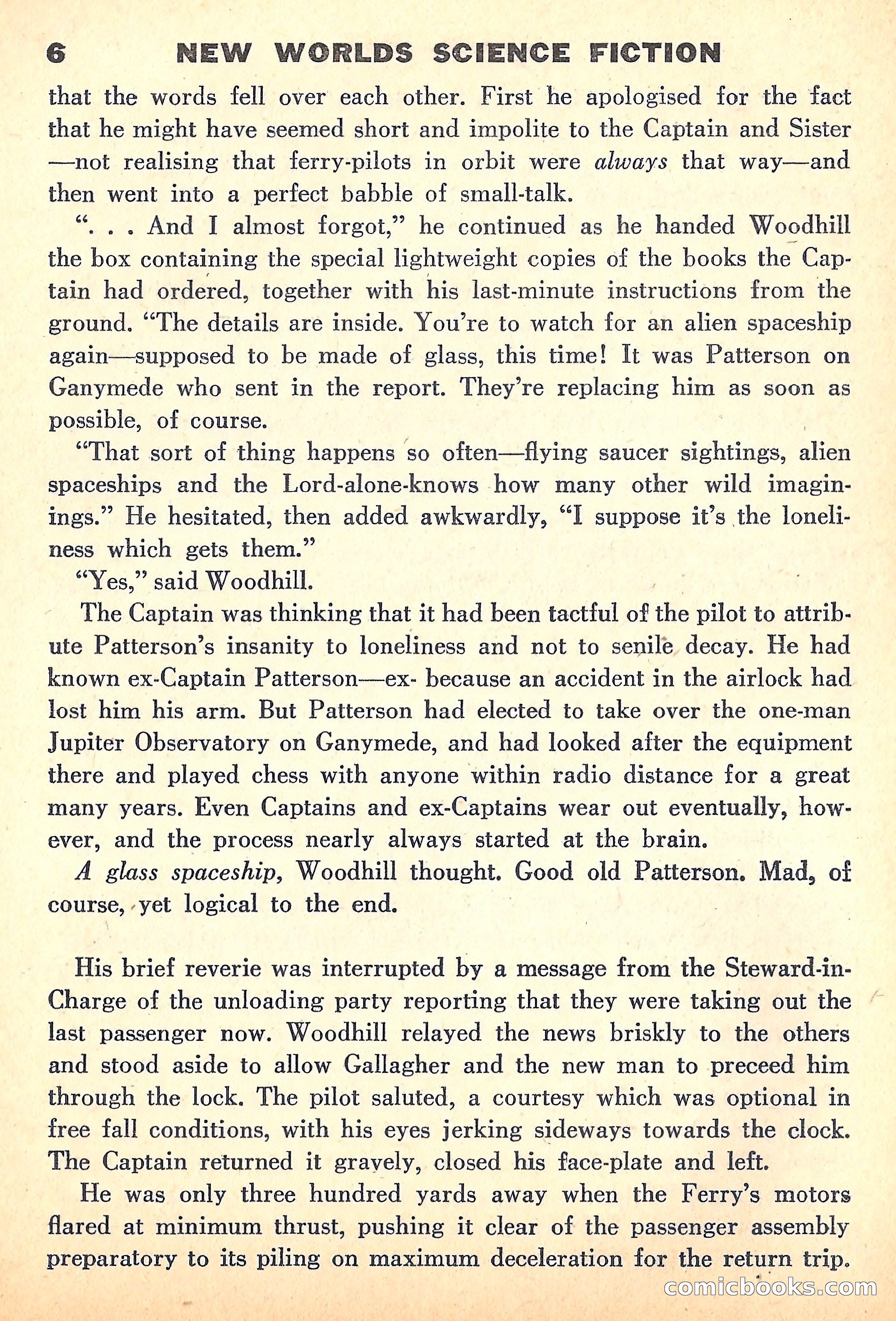 New Worlds Science Fiction, June 1960 — page 8 of 132