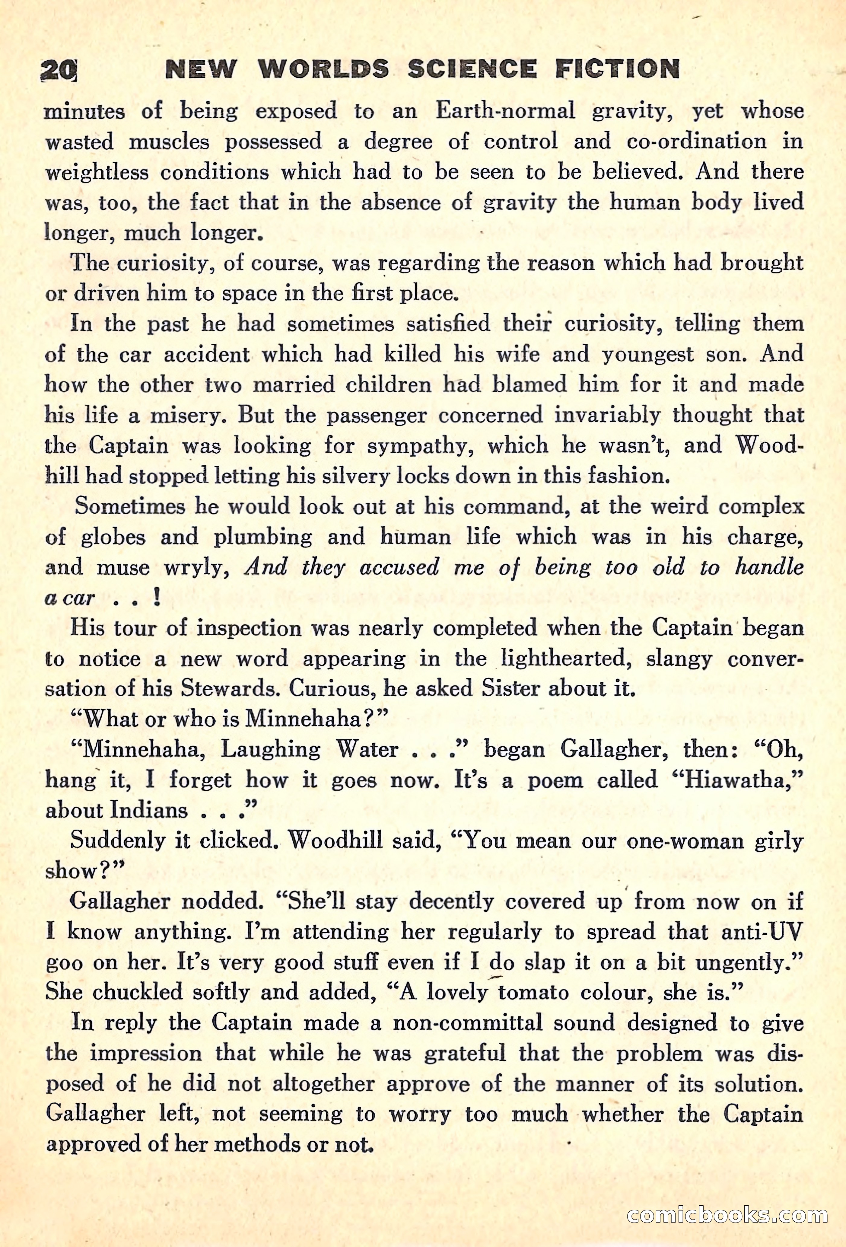 New Worlds Science Fiction, June 1960 — page 22 of 132