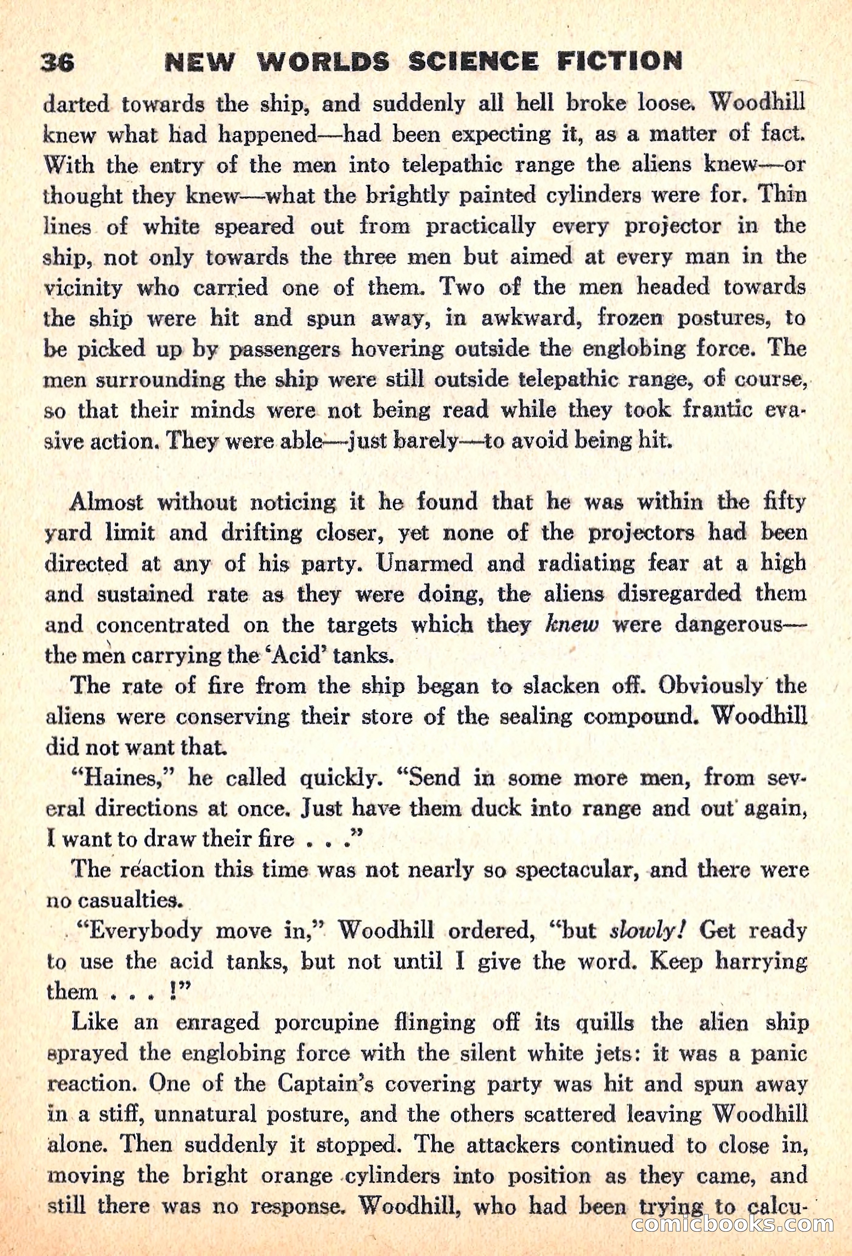 New Worlds Science Fiction, June 1960 — page 38 of 132