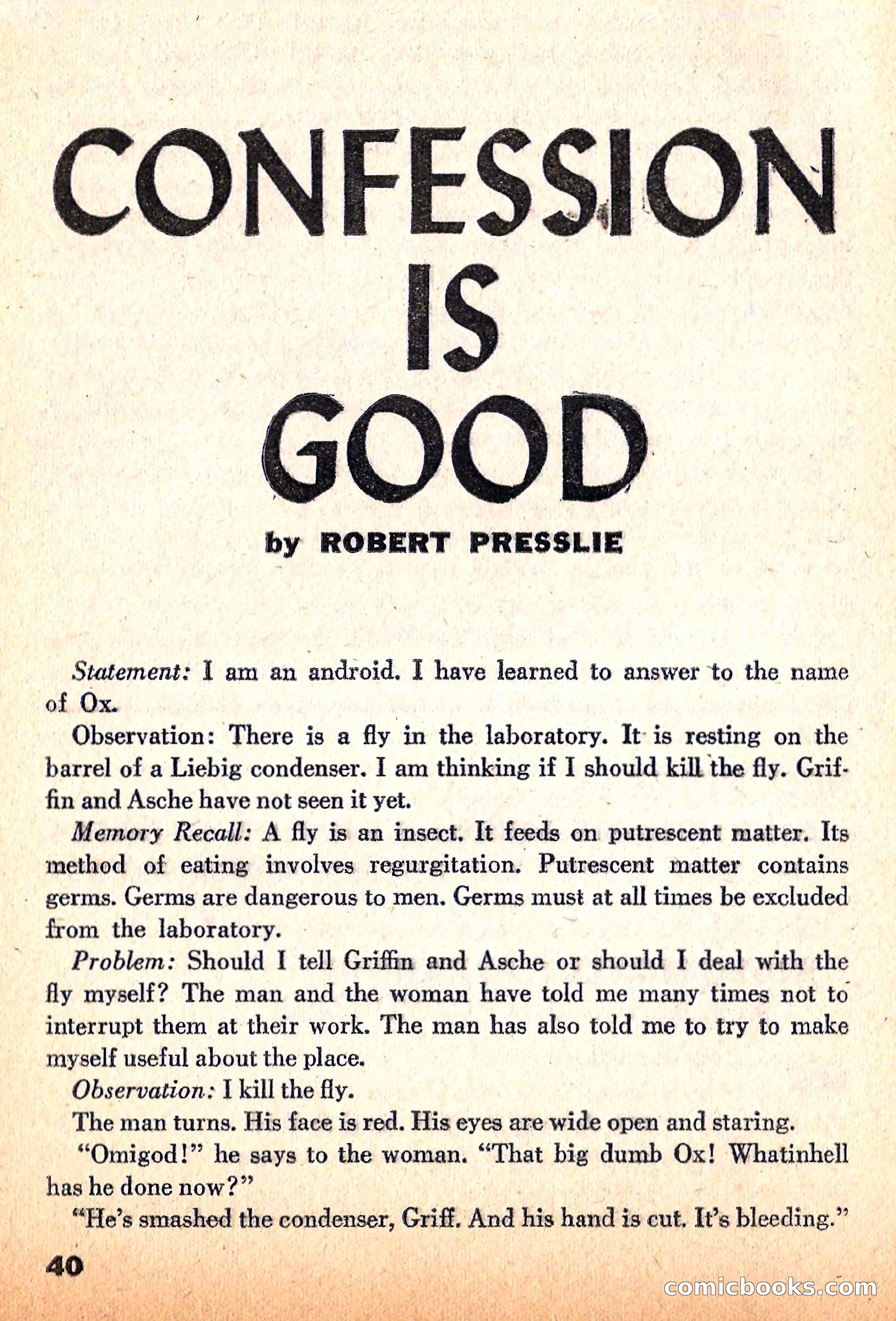 New Worlds Science Fiction, June 1960 — page 42 of 132