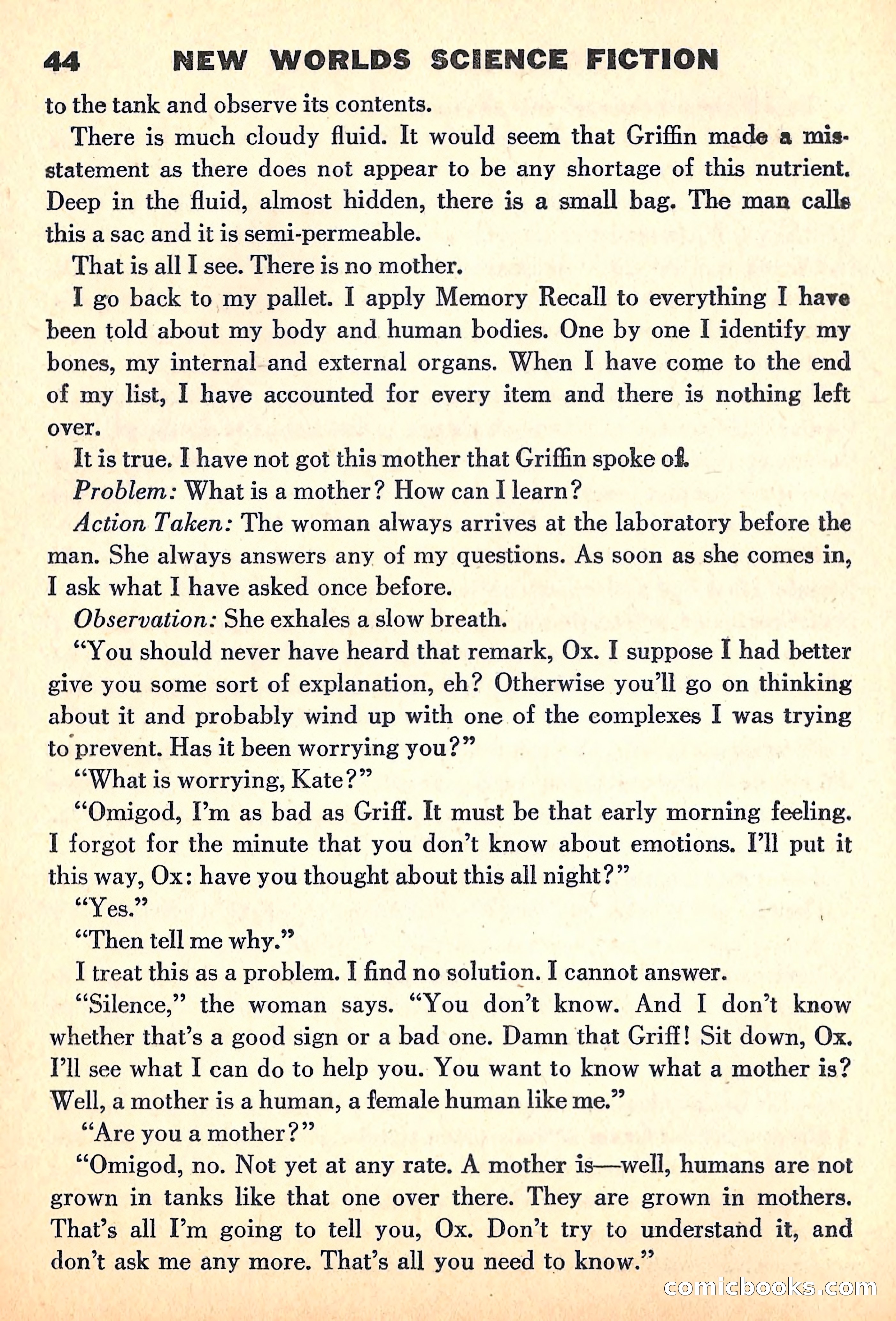 New Worlds Science Fiction, June 1960 — page 46 of 132