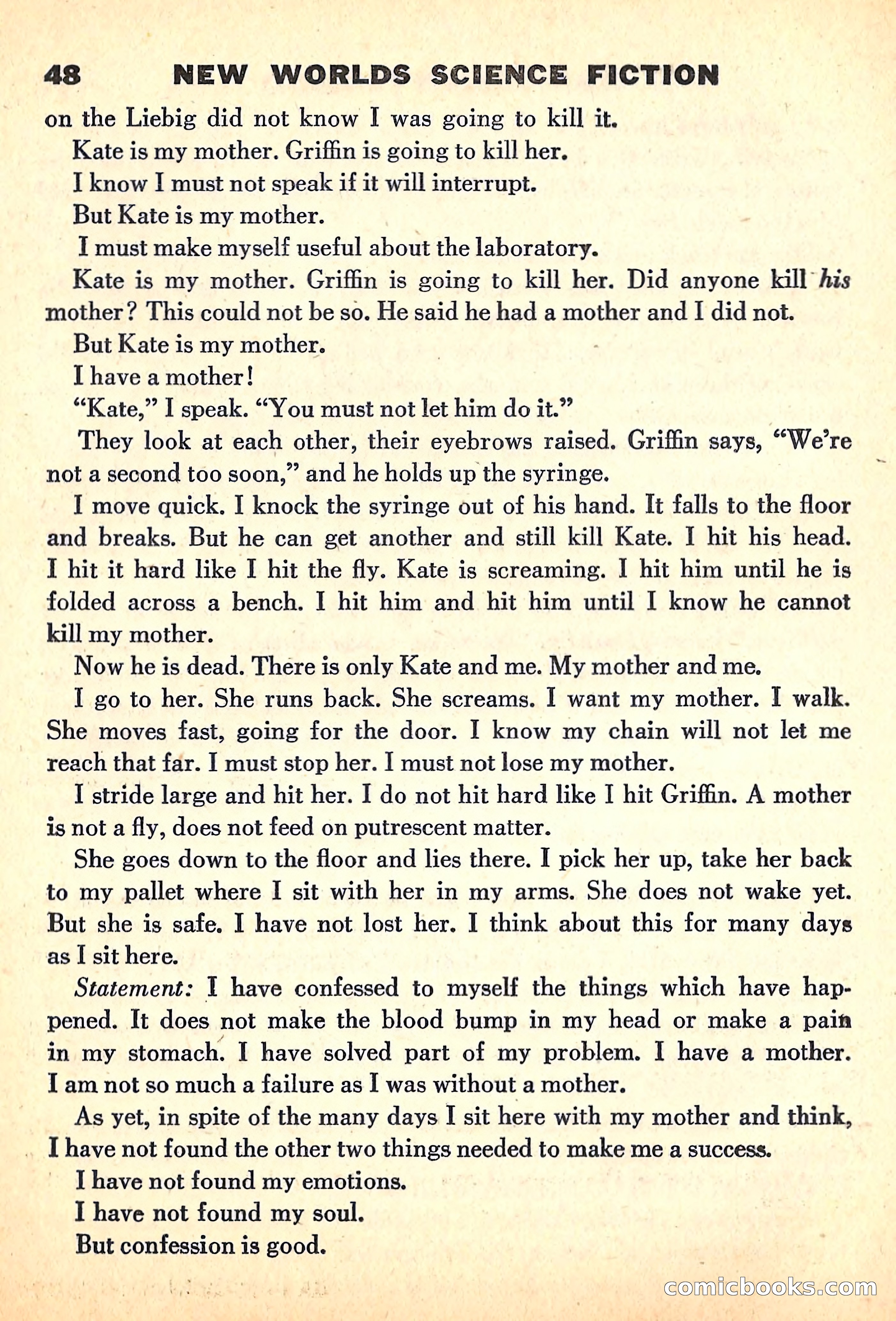 New Worlds Science Fiction, June 1960 — page 50 of 132