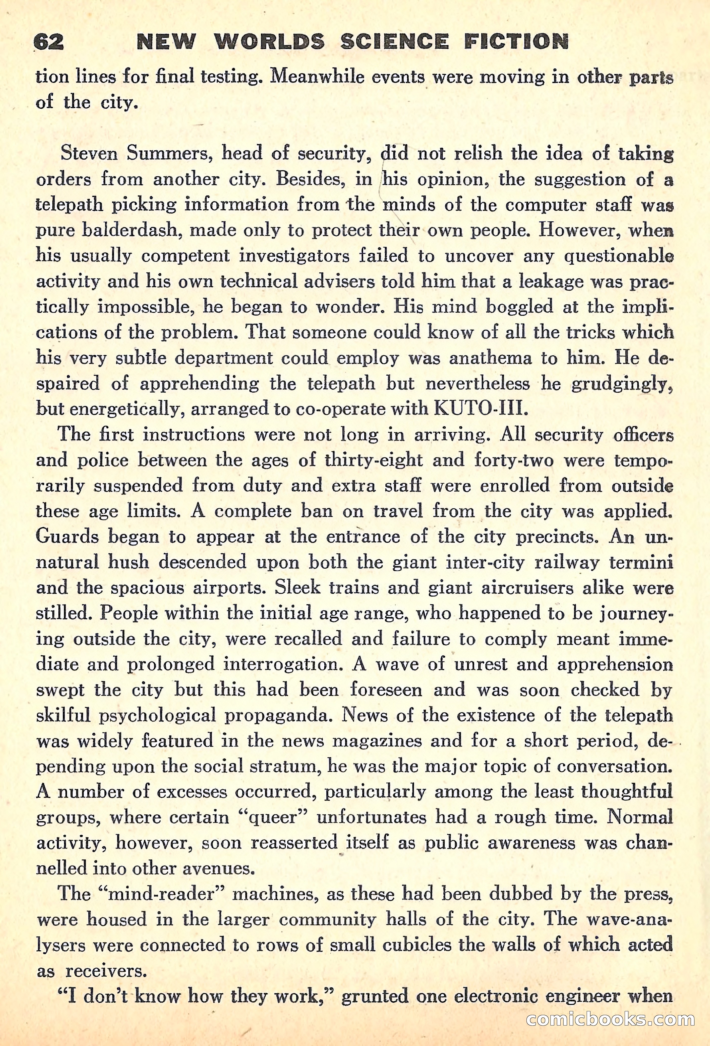 New Worlds Science Fiction, June 1960 — page 64 of 132