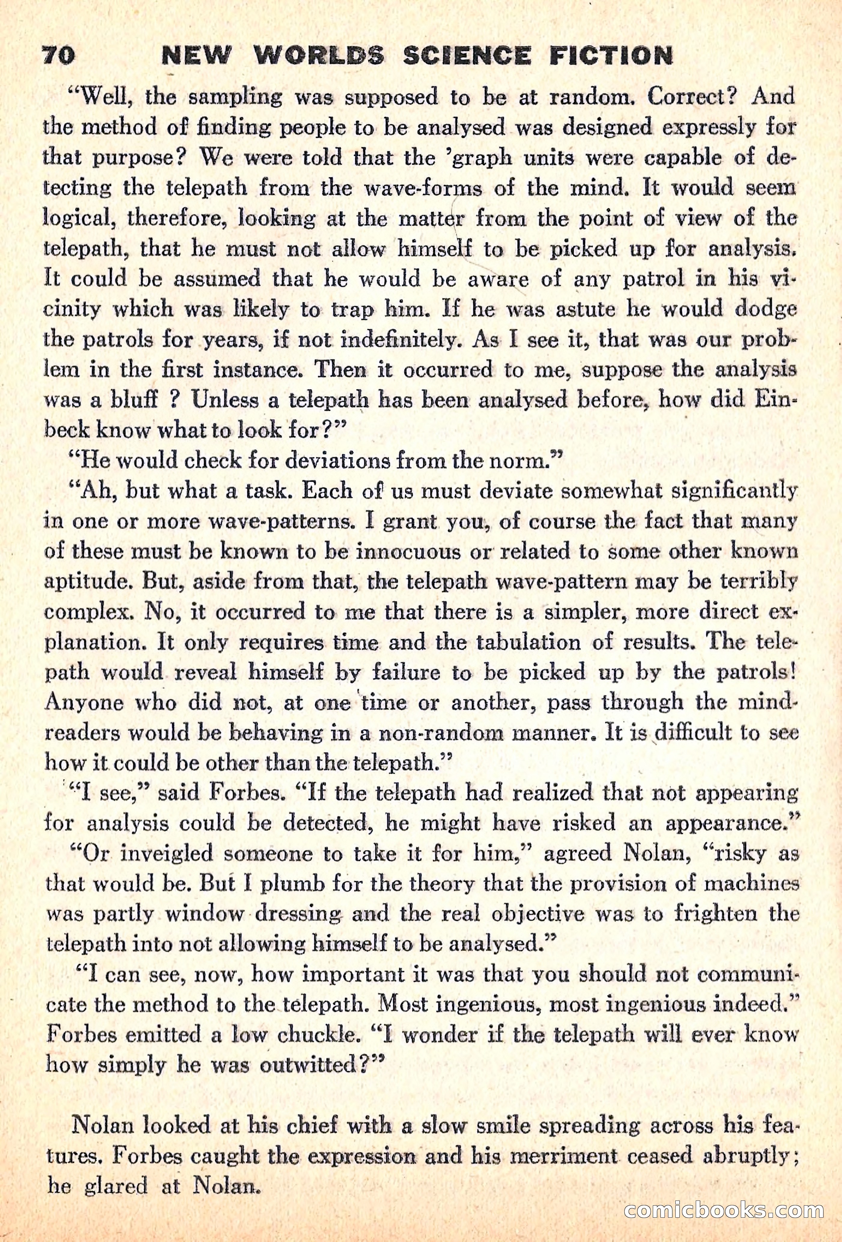 New Worlds Science Fiction, June 1960 — page 72 of 132