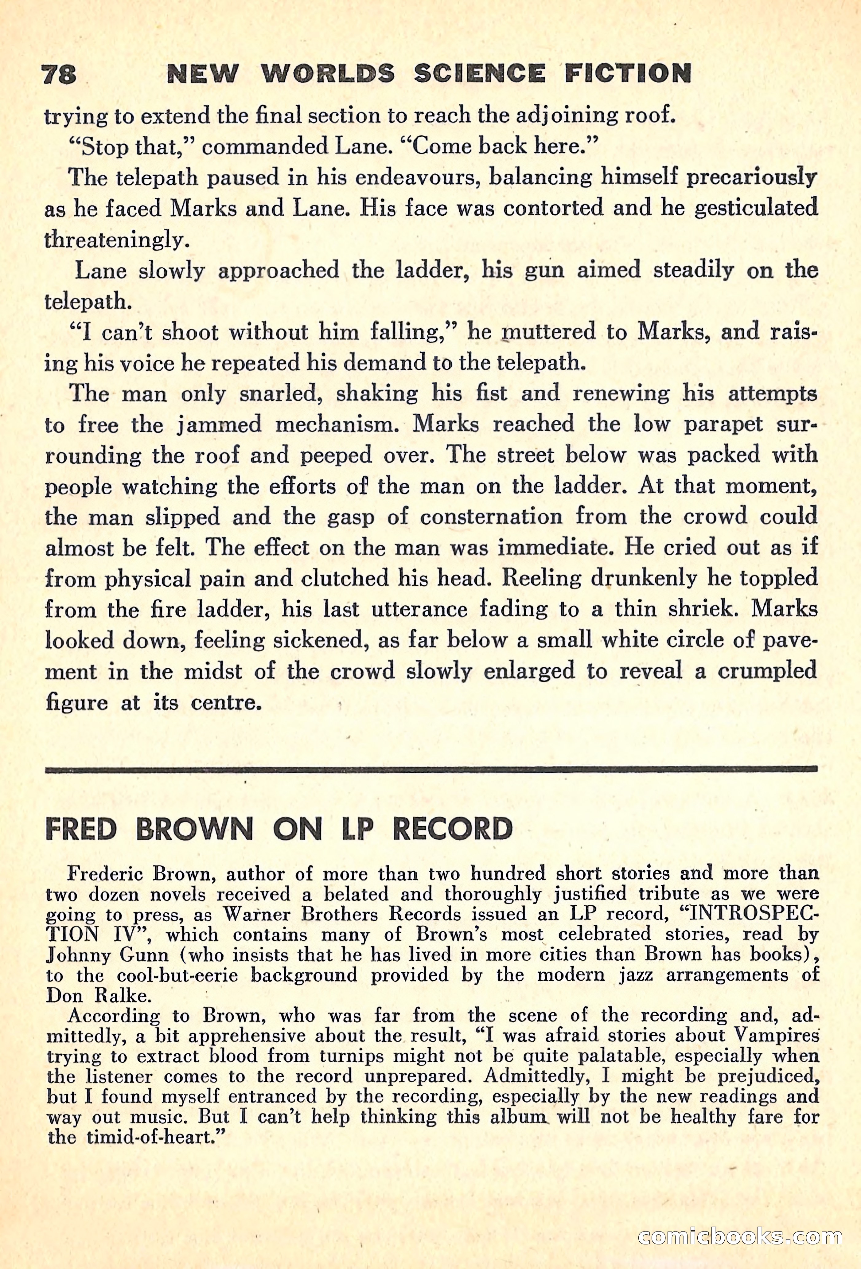 New Worlds Science Fiction, June 1960 — page 80 of 132