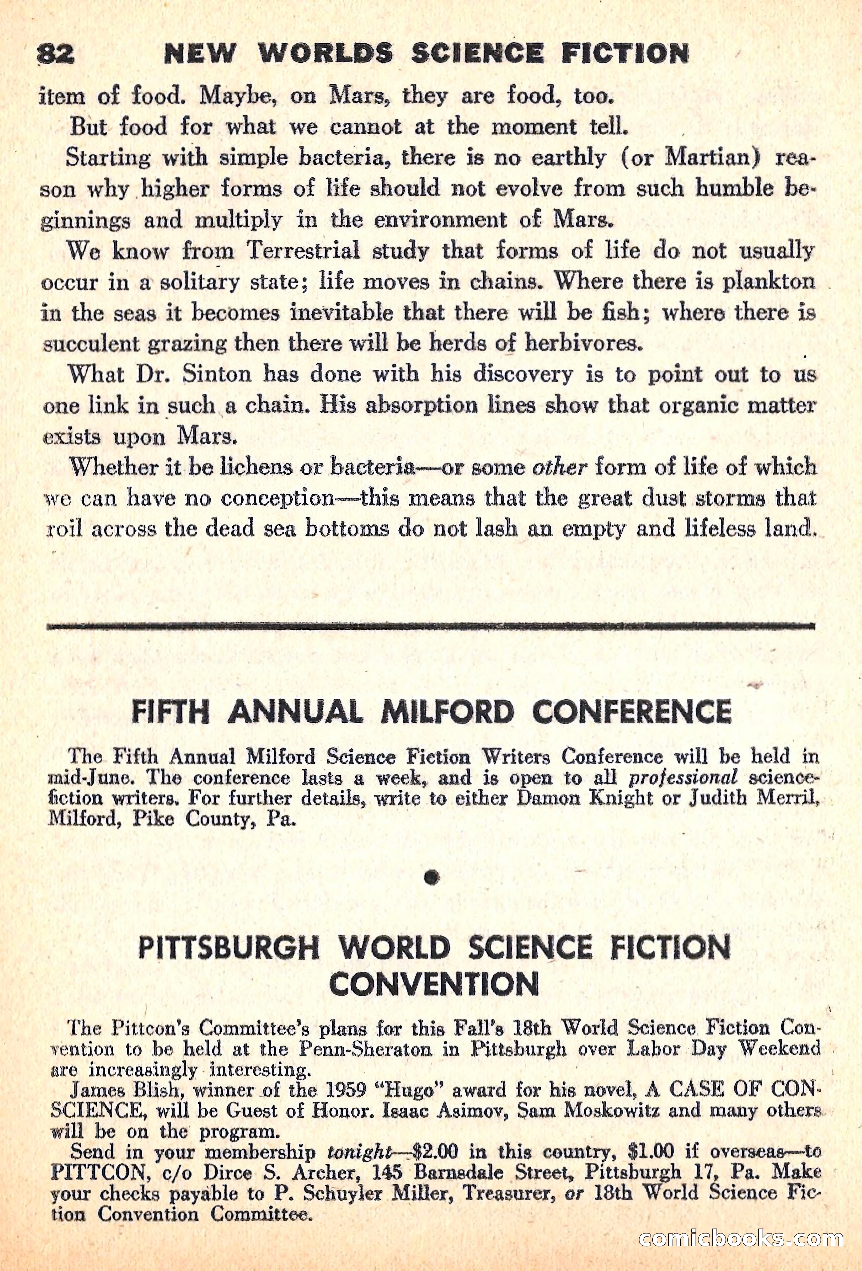 New Worlds Science Fiction, June 1960 — page 84 of 132