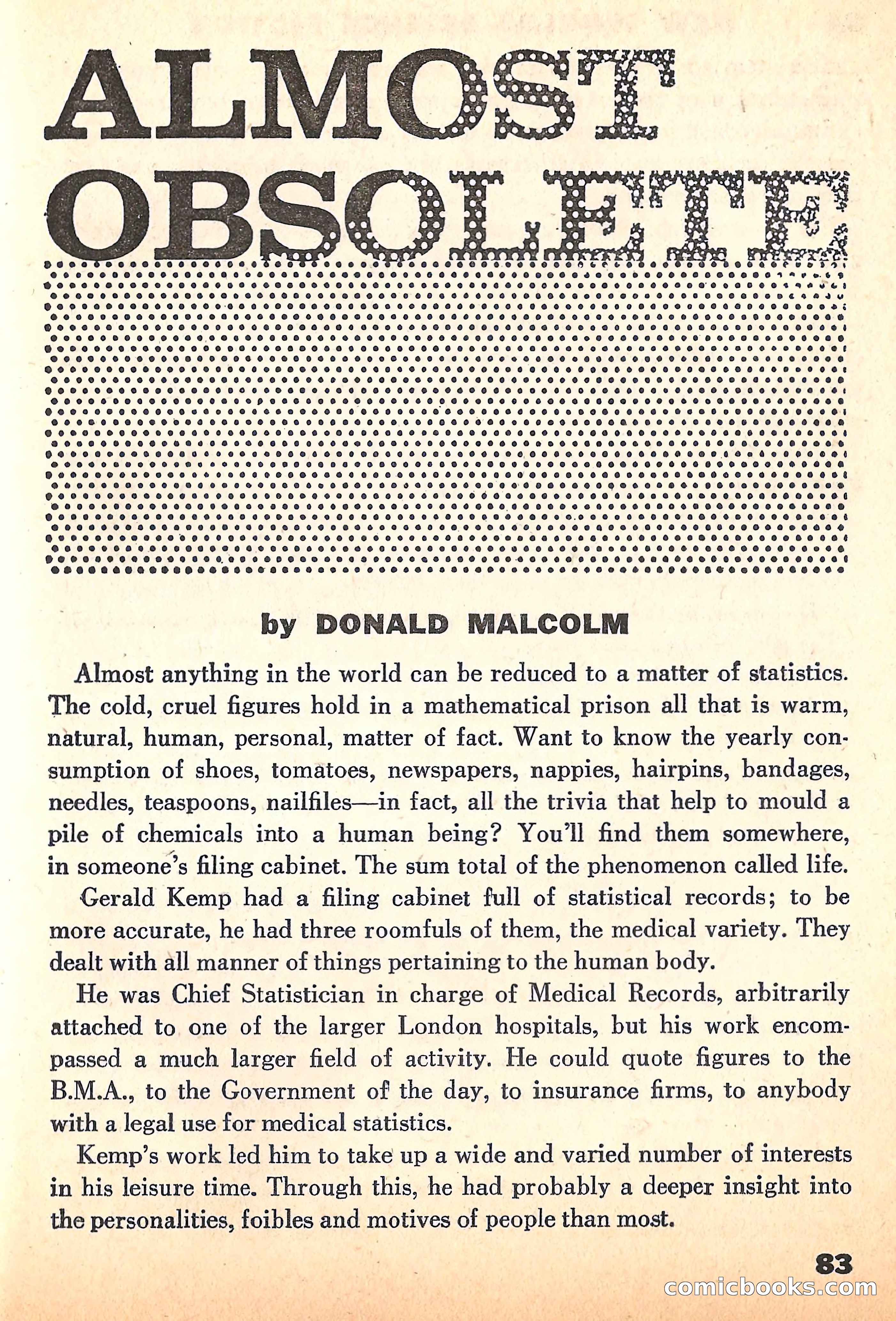New Worlds Science Fiction, June 1960 — page 85 of 132