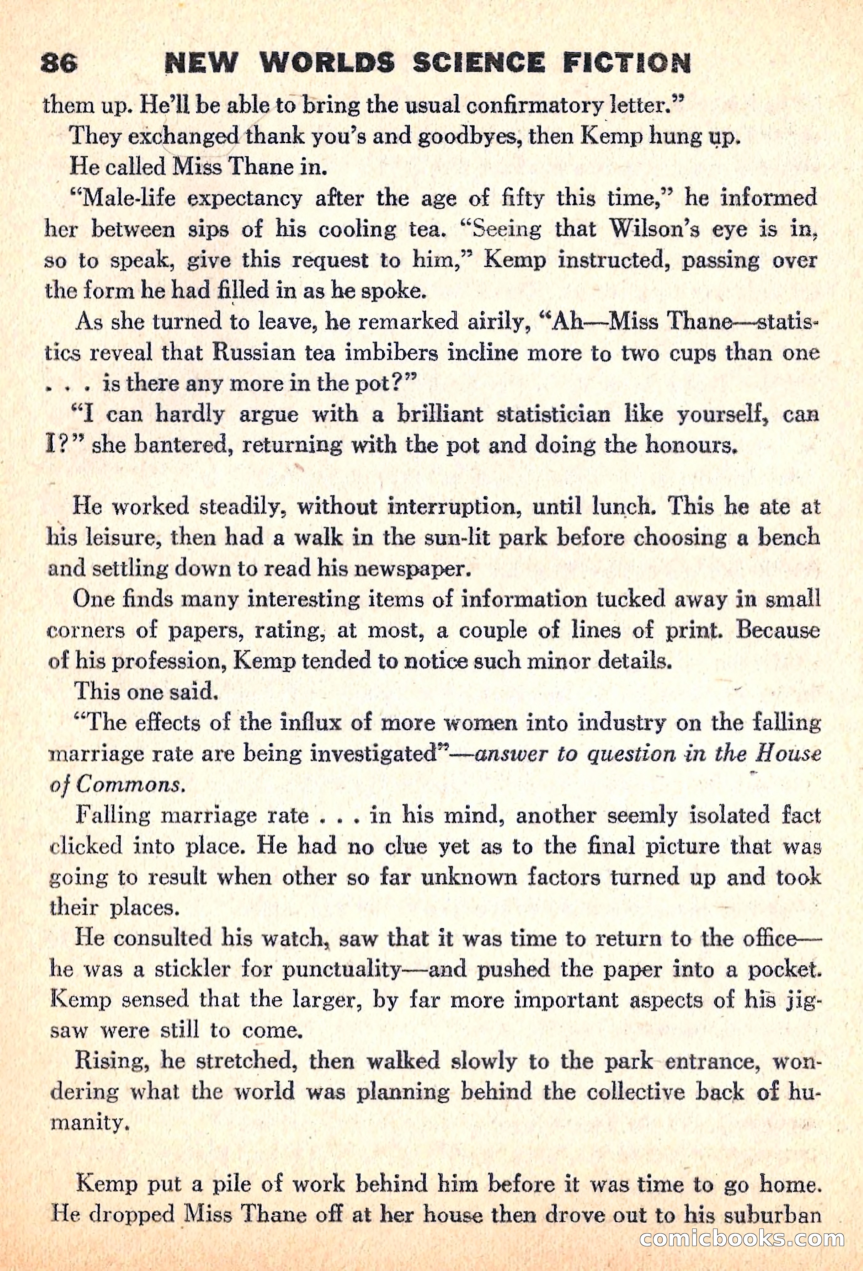 New Worlds Science Fiction, June 1960 — page 88 of 132