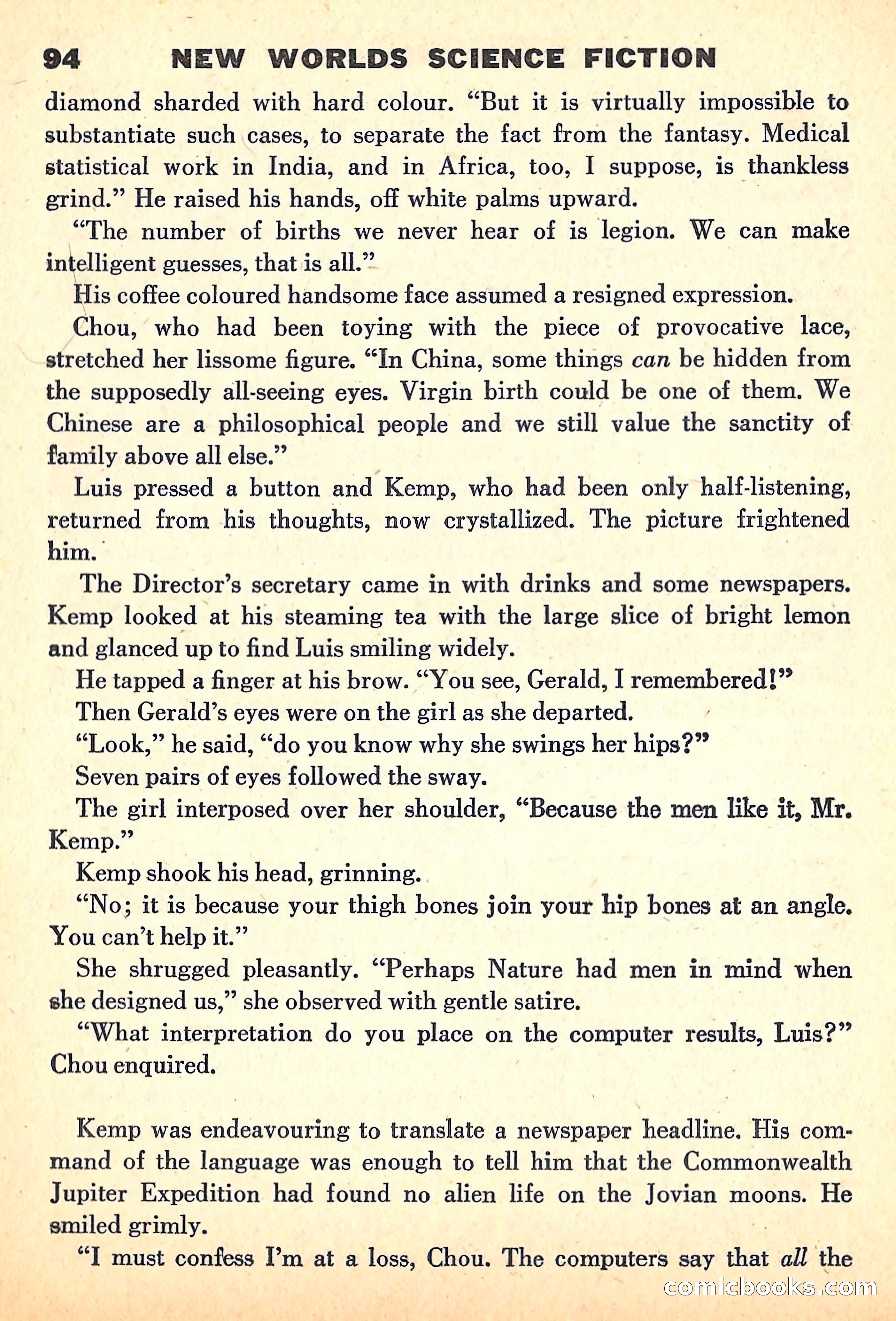 New Worlds Science Fiction, June 1960 — page 96 of 132