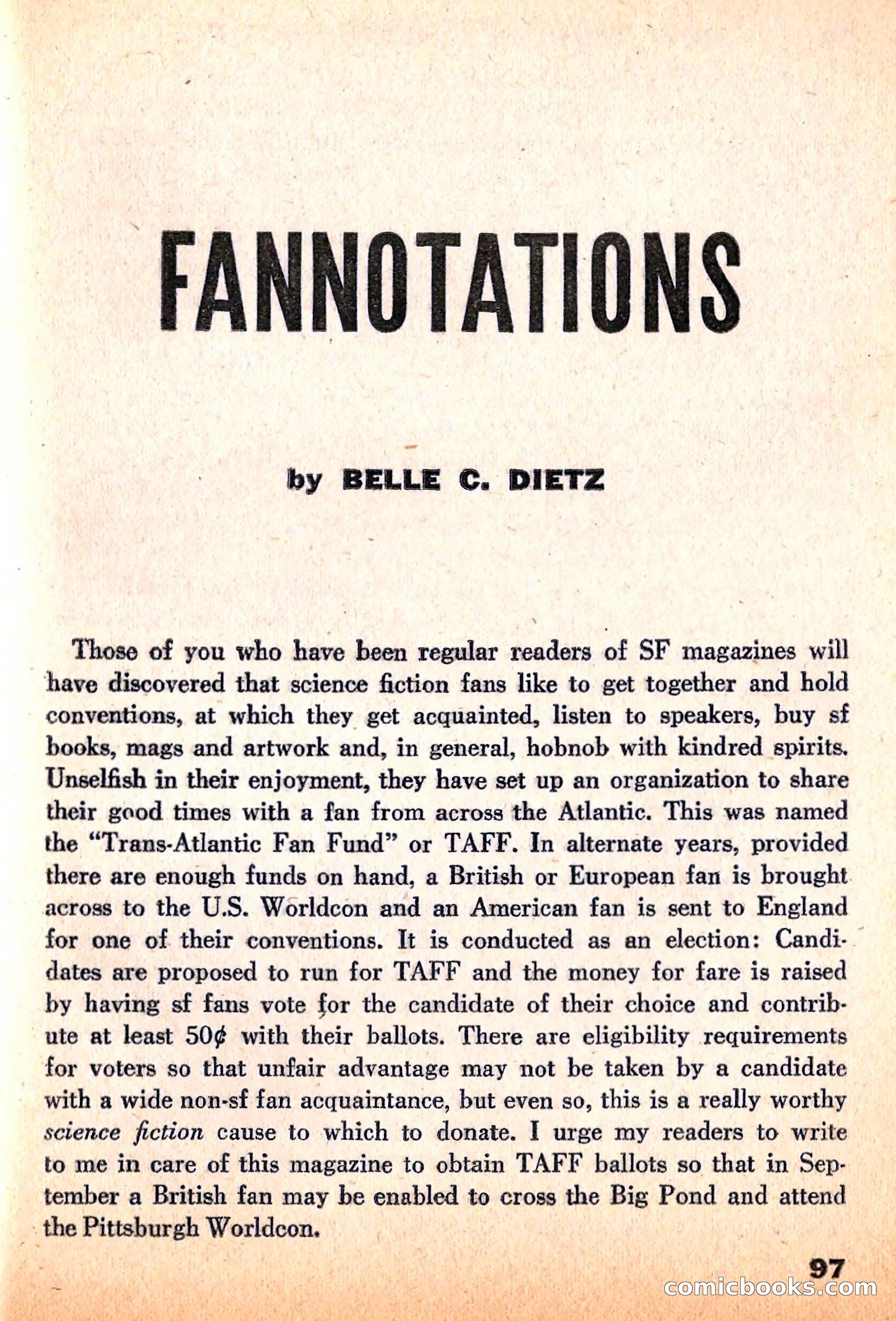 New Worlds Science Fiction, June 1960 — page 99 of 132