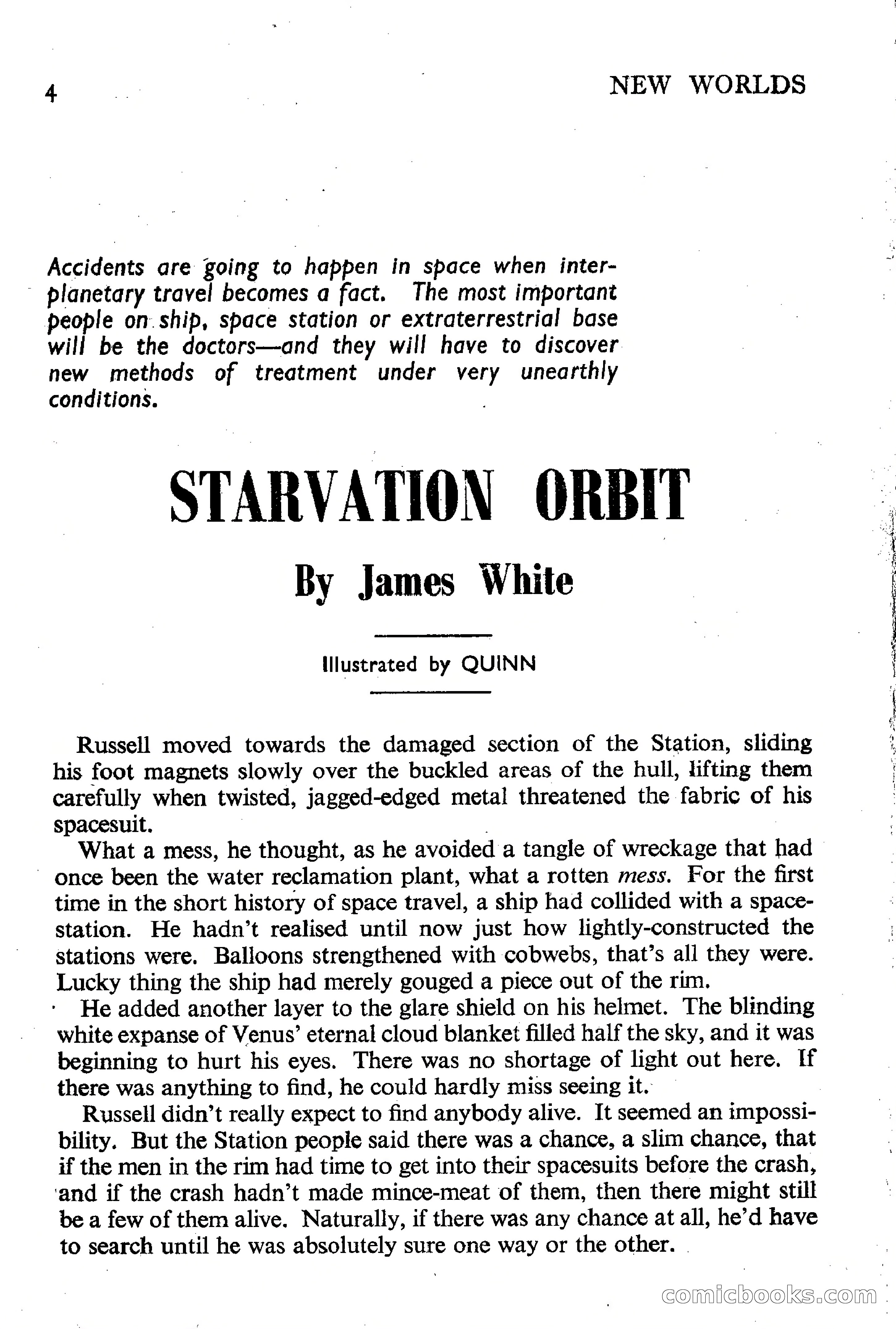 New Worlds Science Fiction No. 25 — page 6 of 132