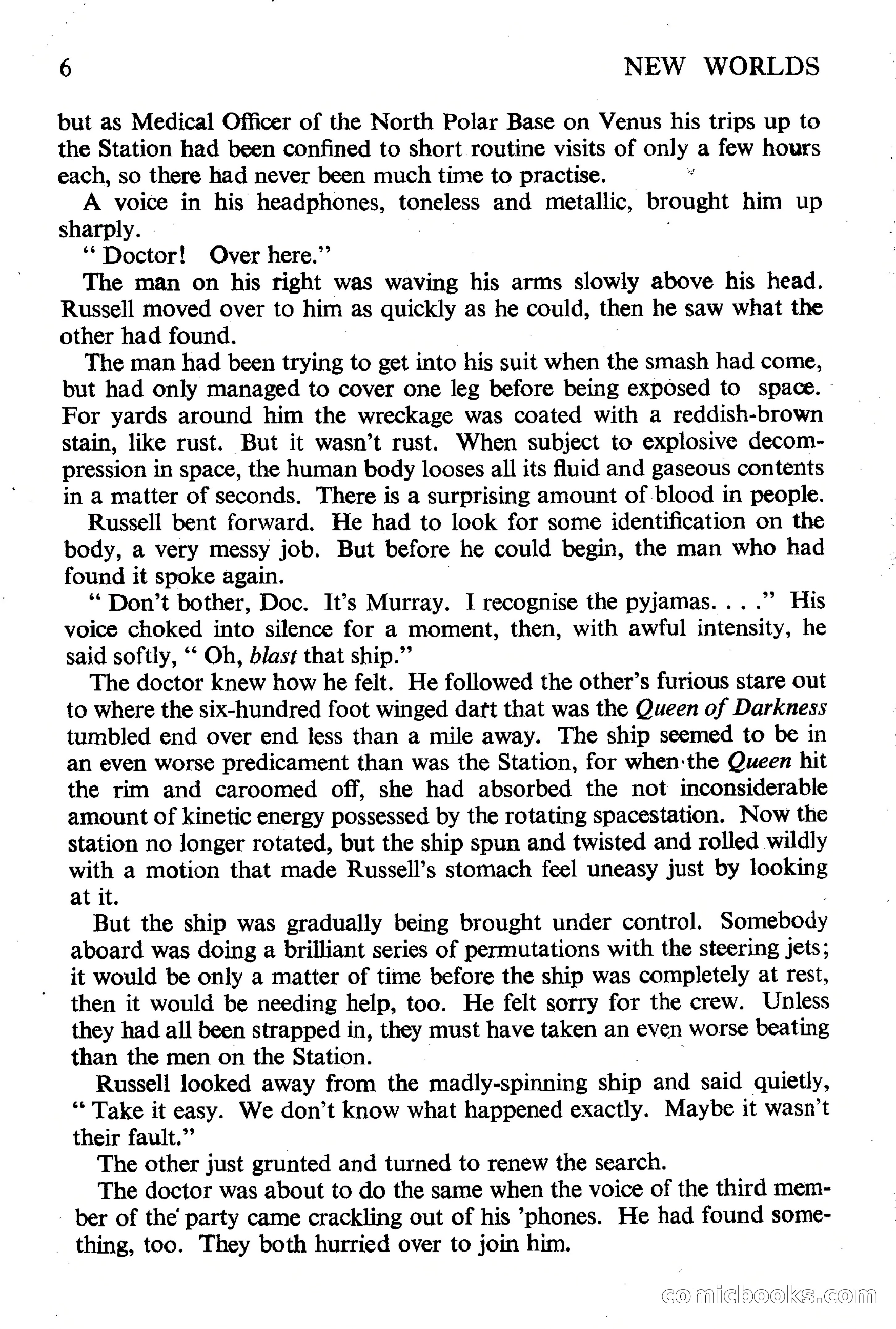 New Worlds Science Fiction No. 25 — page 8 of 132