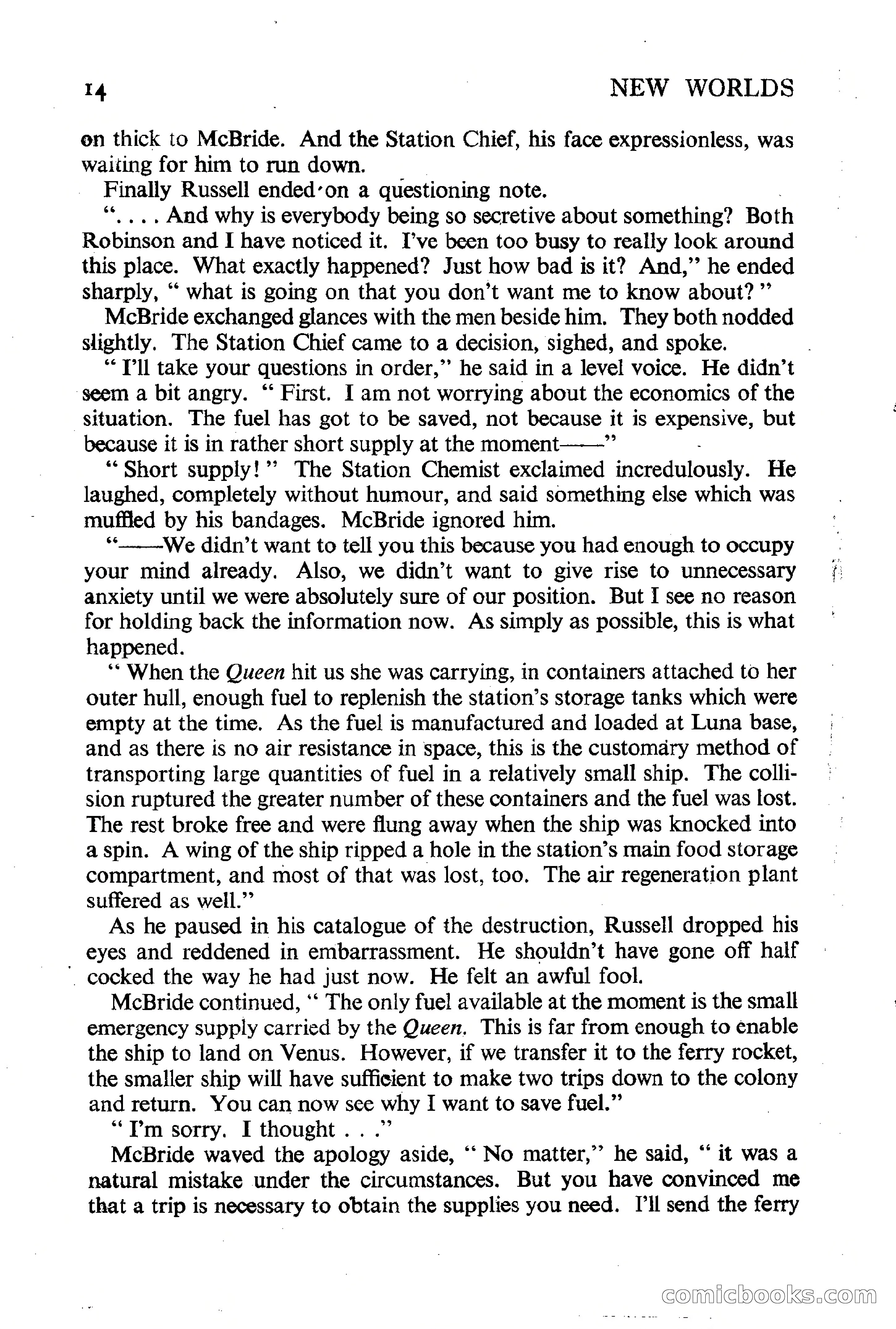 New Worlds Science Fiction No. 25 — page 16 of 132