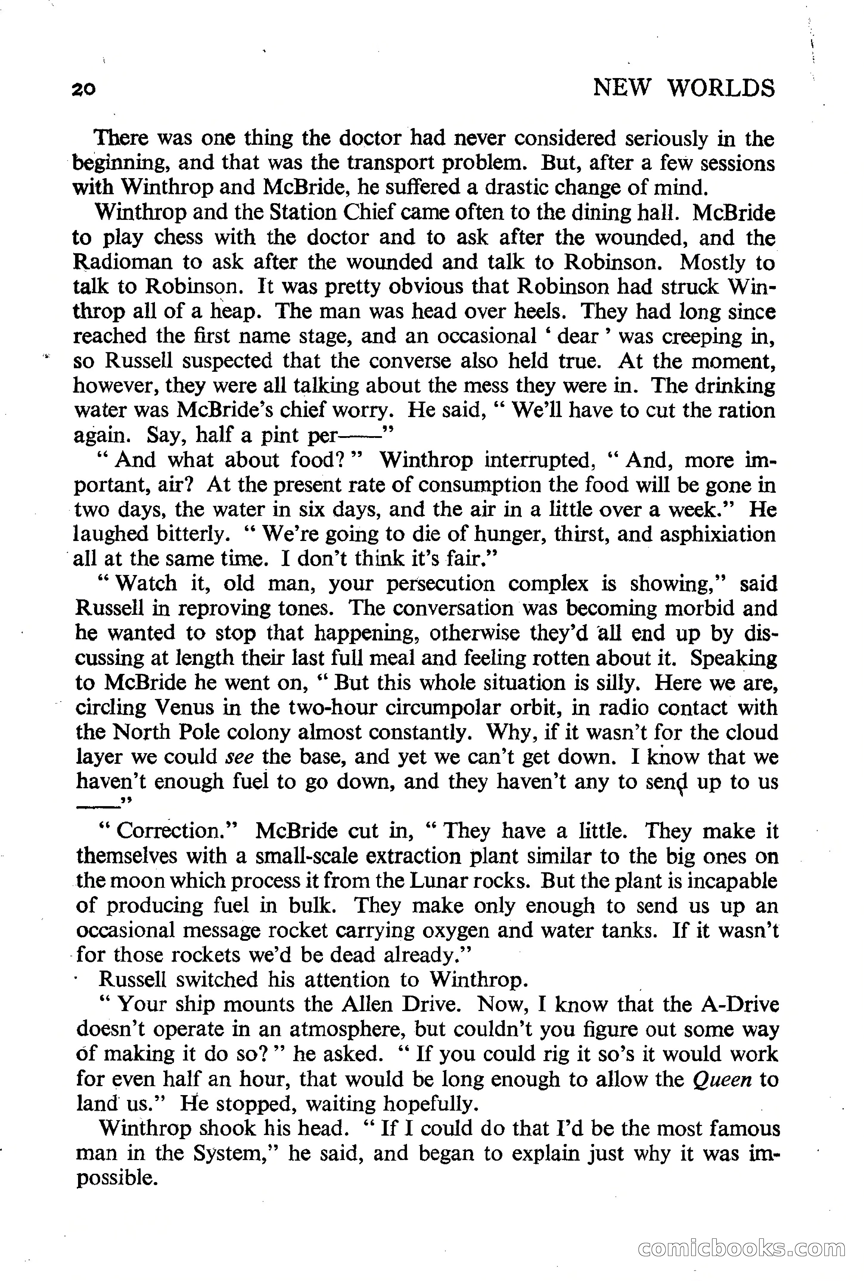 New Worlds Science Fiction No. 25 — page 22 of 132